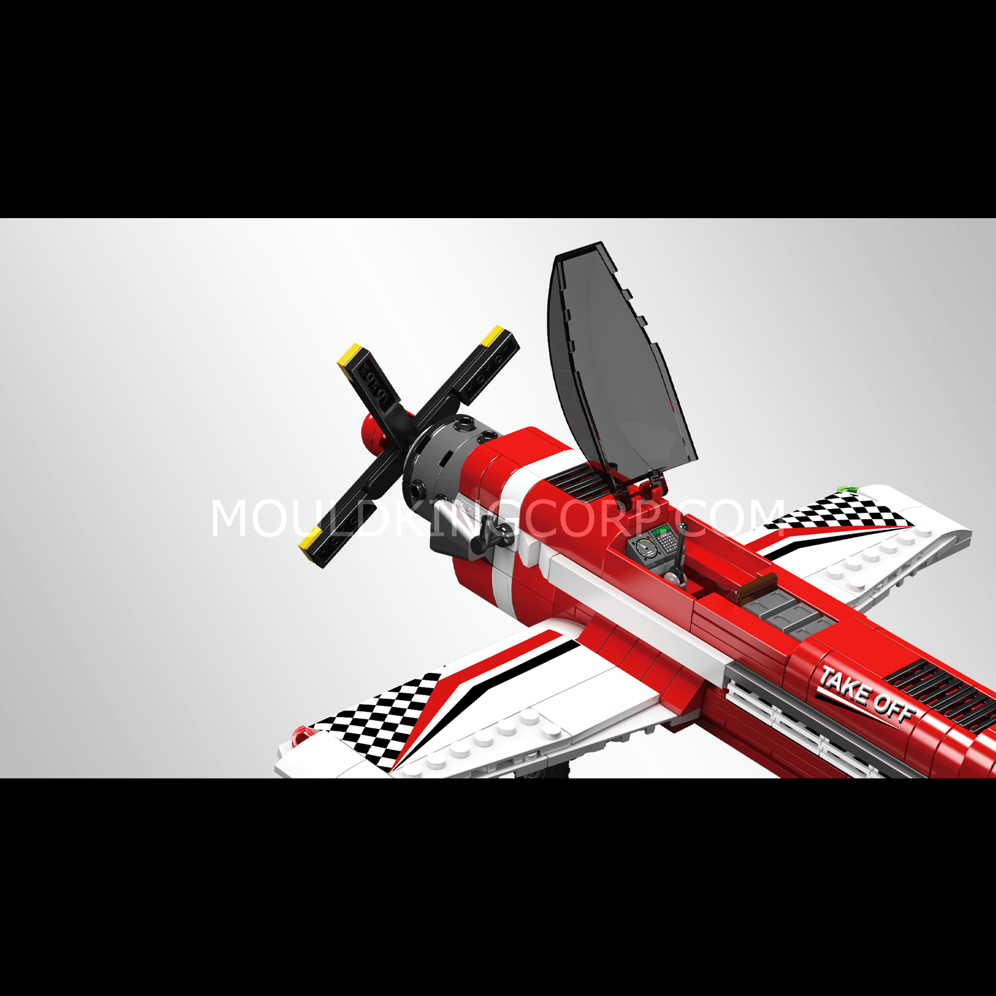 24058 Racing Airplane Model Building Set | 470 Pcs - Image 4 of 5 | TheBrickTube