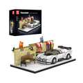24065 Street-side Centodieci Super Sports Car Building Set | 588 Pcs - Main Image | TheBrickTube