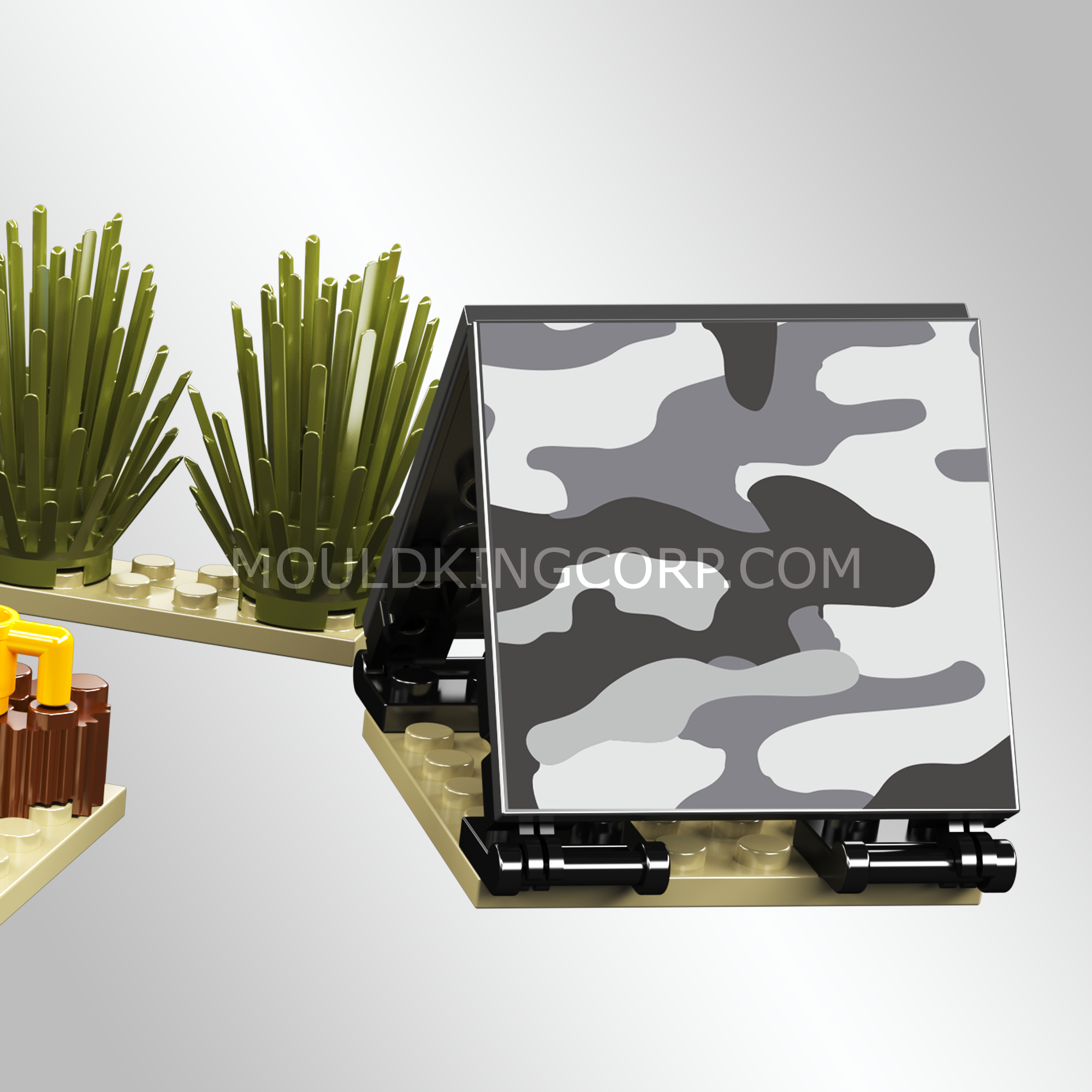 24073 Tank Rest Camp Building Set | 513 Pcs - Image 3 of 5 | TheBrickTube