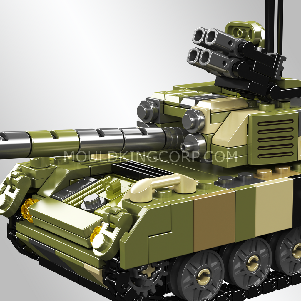24073 Tank Rest Camp Building Set | 513 Pcs - Image 4 of 5 | TheBrickTube