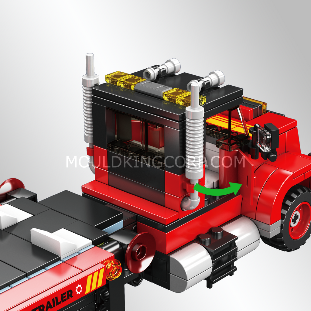24079 Forklift Transport Truck Building Set | 906 Pcs - Image 2 of 5 | TheBrickTube