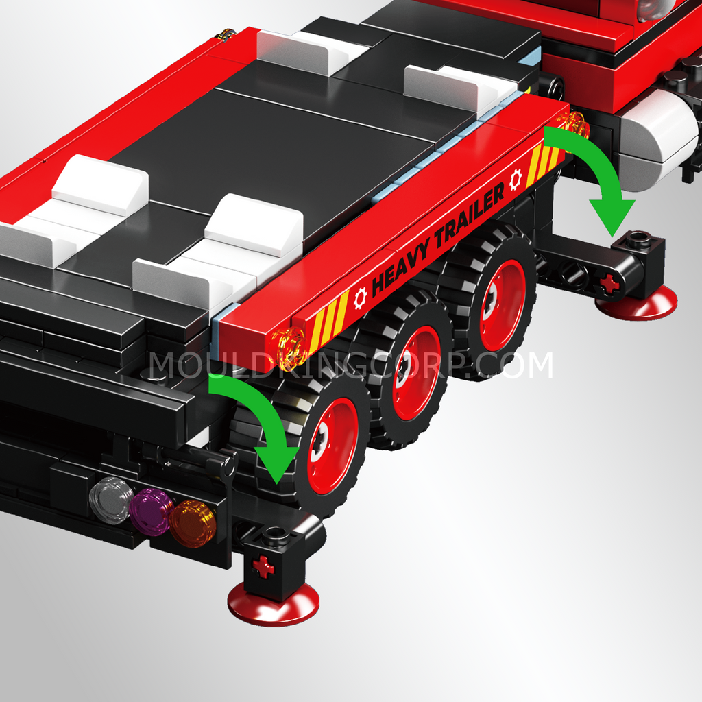 24079 Forklift Transport Truck Building Set | 906 Pcs - Image 3 of 5 | TheBrickTube