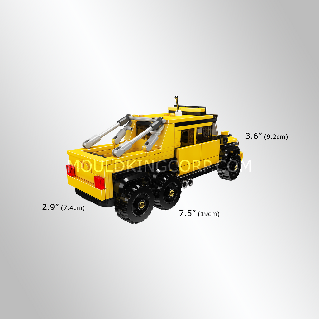 24081 G63 Off-Road Vehicle Building Set | 394 Pcs - Image 3 of 3 | TheBrickTube
