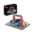 24086 Garage Workshop & Challenger Muscle Car Building Set | 858 Pcs | TheBrickTube