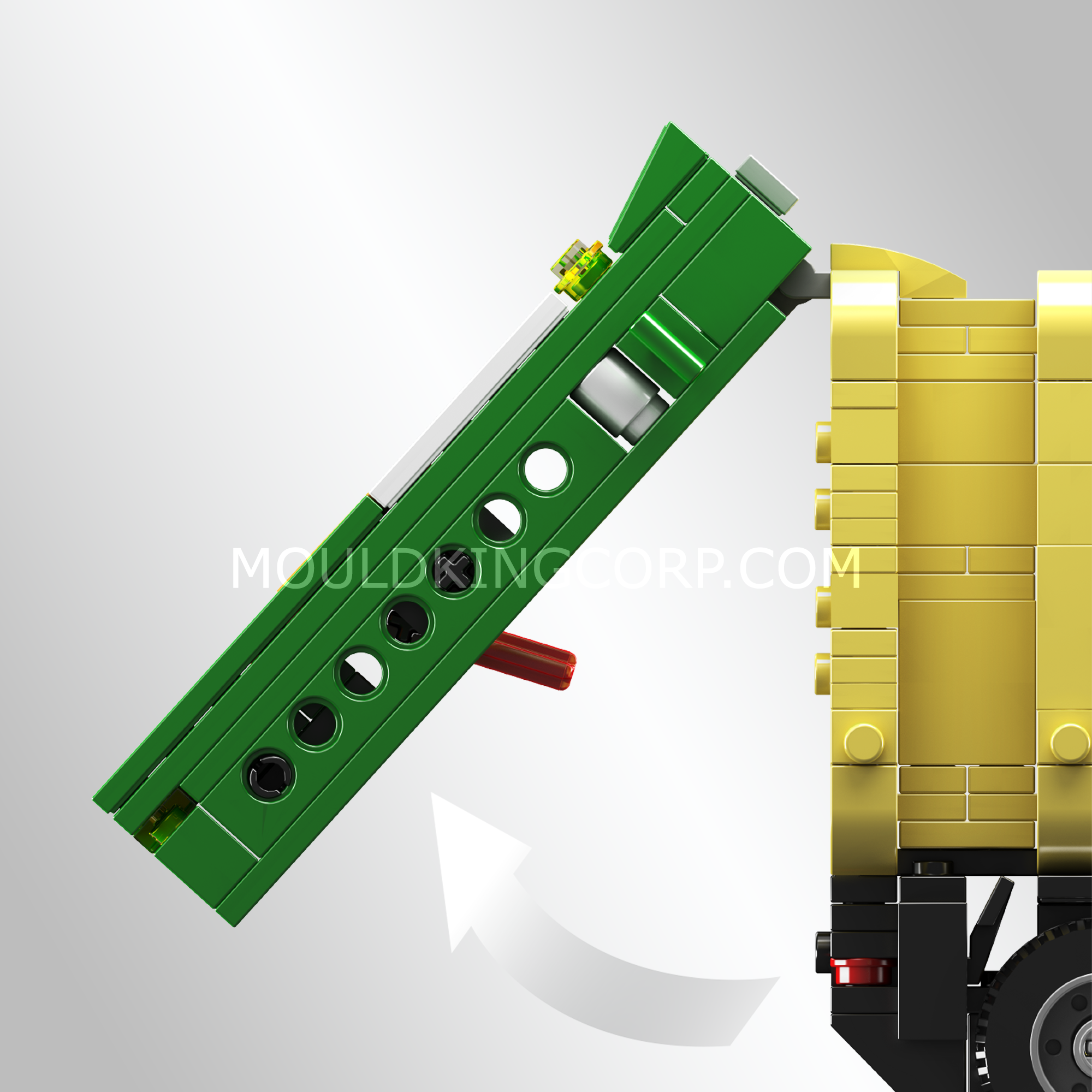 24088 Eco-Friendly Garbage Truck Building Set | 646 Pcs - Image 2 of 4 | TheBrickTube