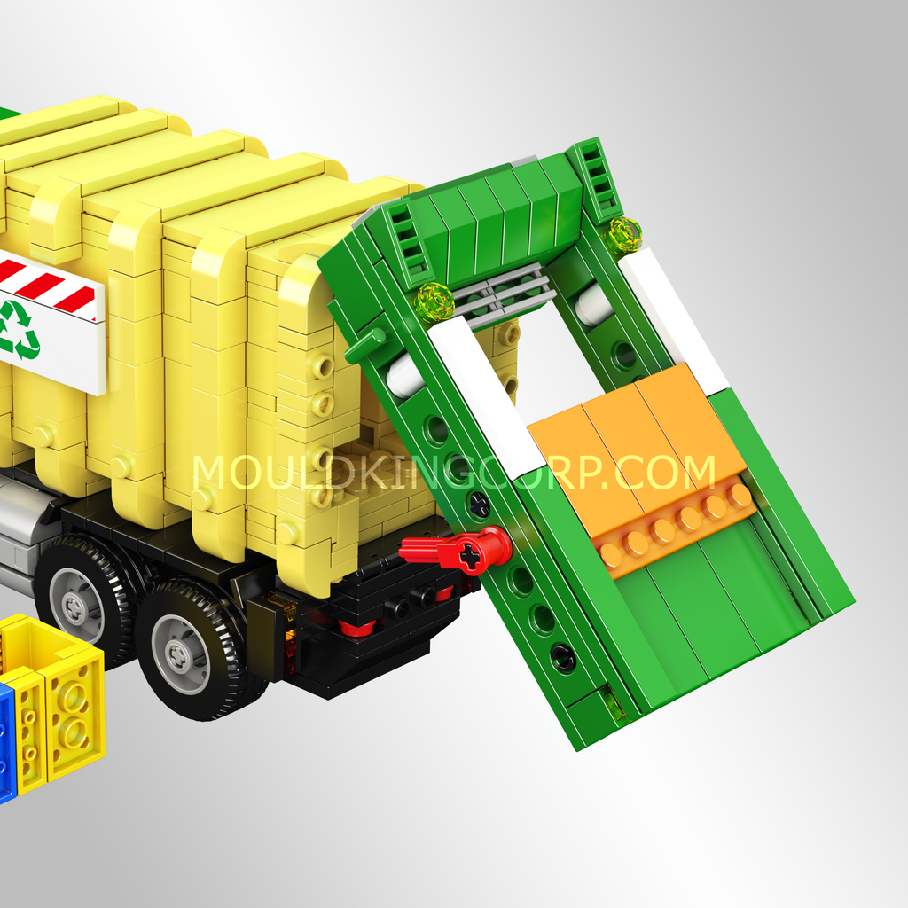 24088 Eco-Friendly Garbage Truck Building Set | 646 Pcs - Image 3 of 4 | TheBrickTube