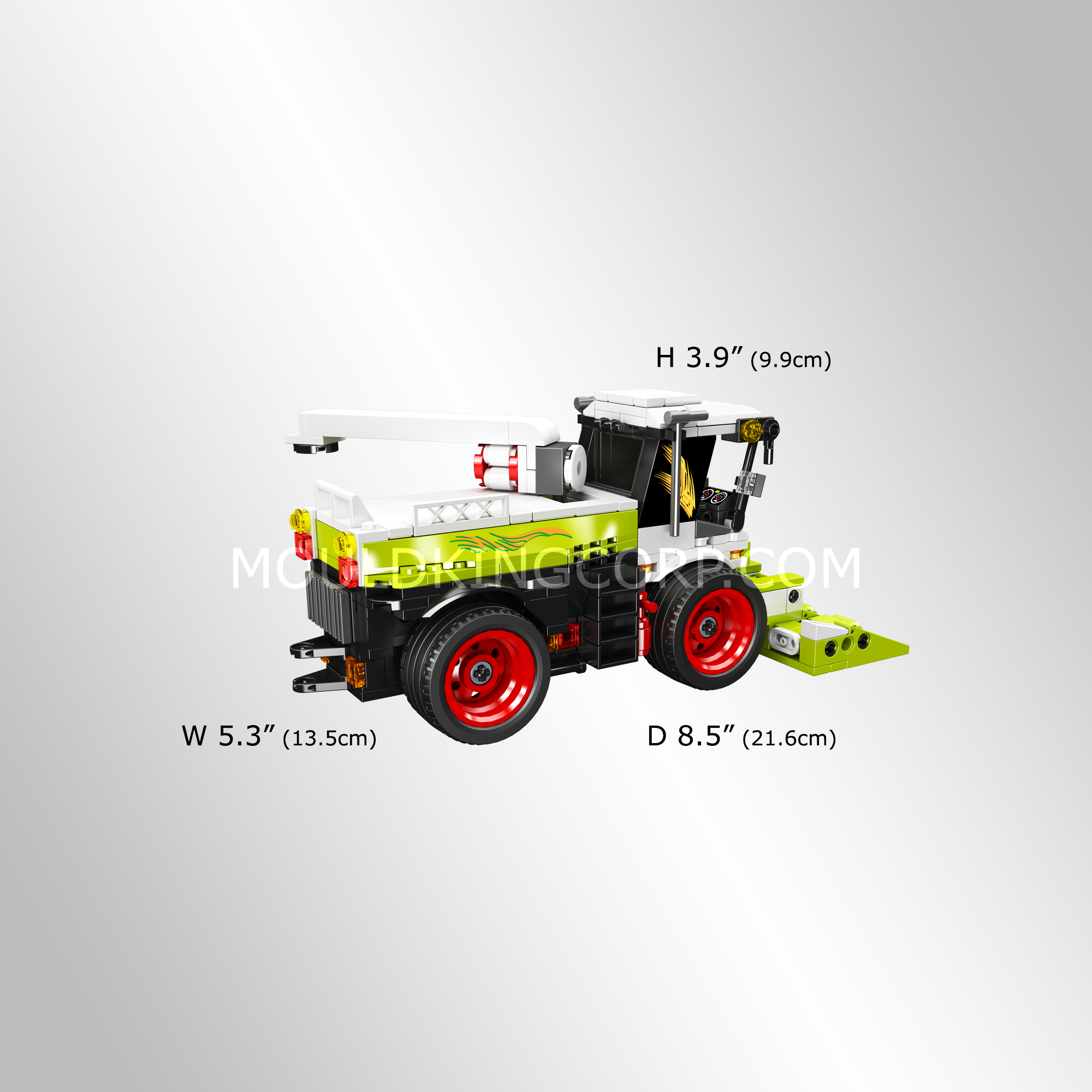 24091 Mini Combine Harvester Building Set | 510 Pcs - Image 4 of 4 | TheBrickTube