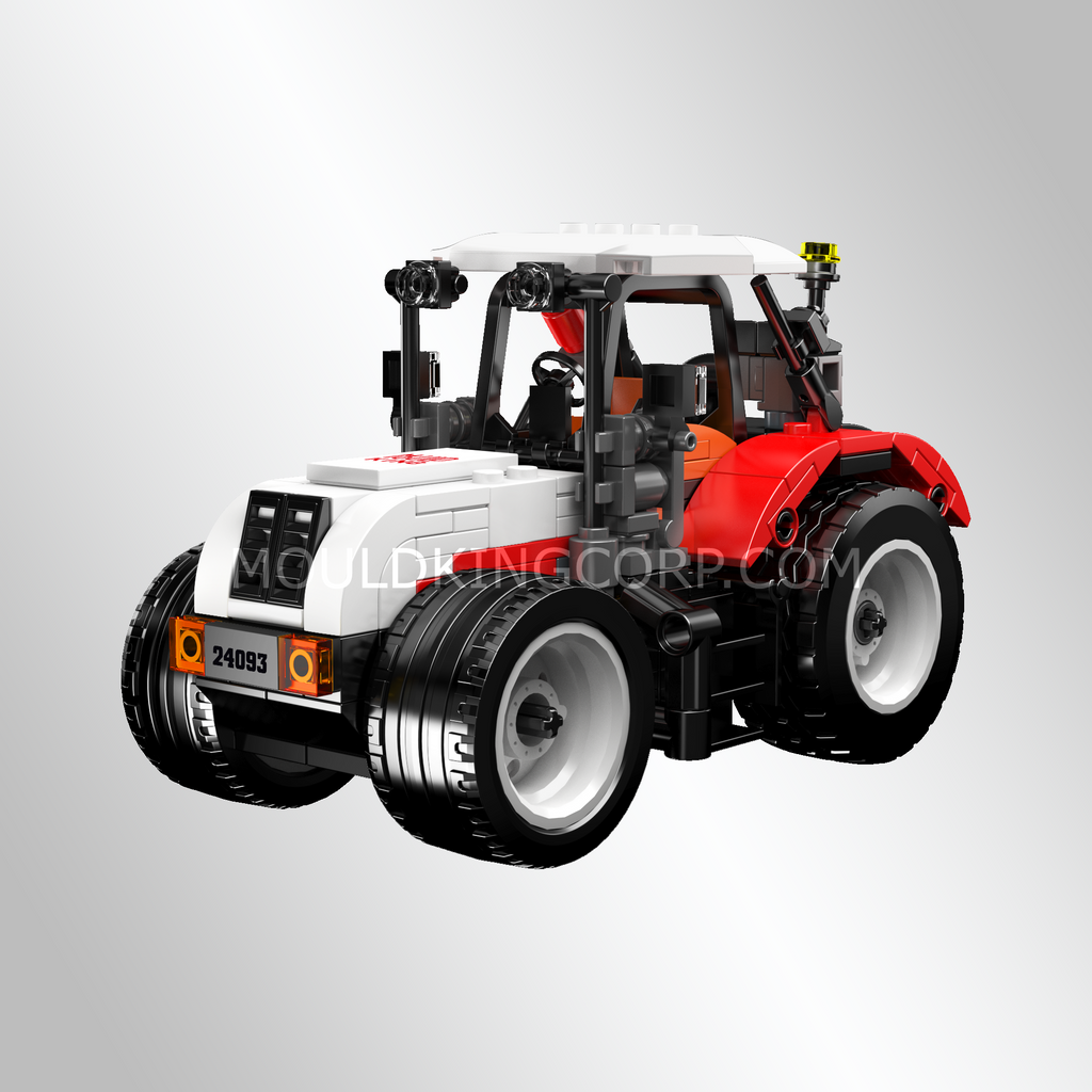 24093 Wheel Loader & Agricultural Trailer Building Set | 504 Pcs - Image 2 of 5 | TheBrickTube