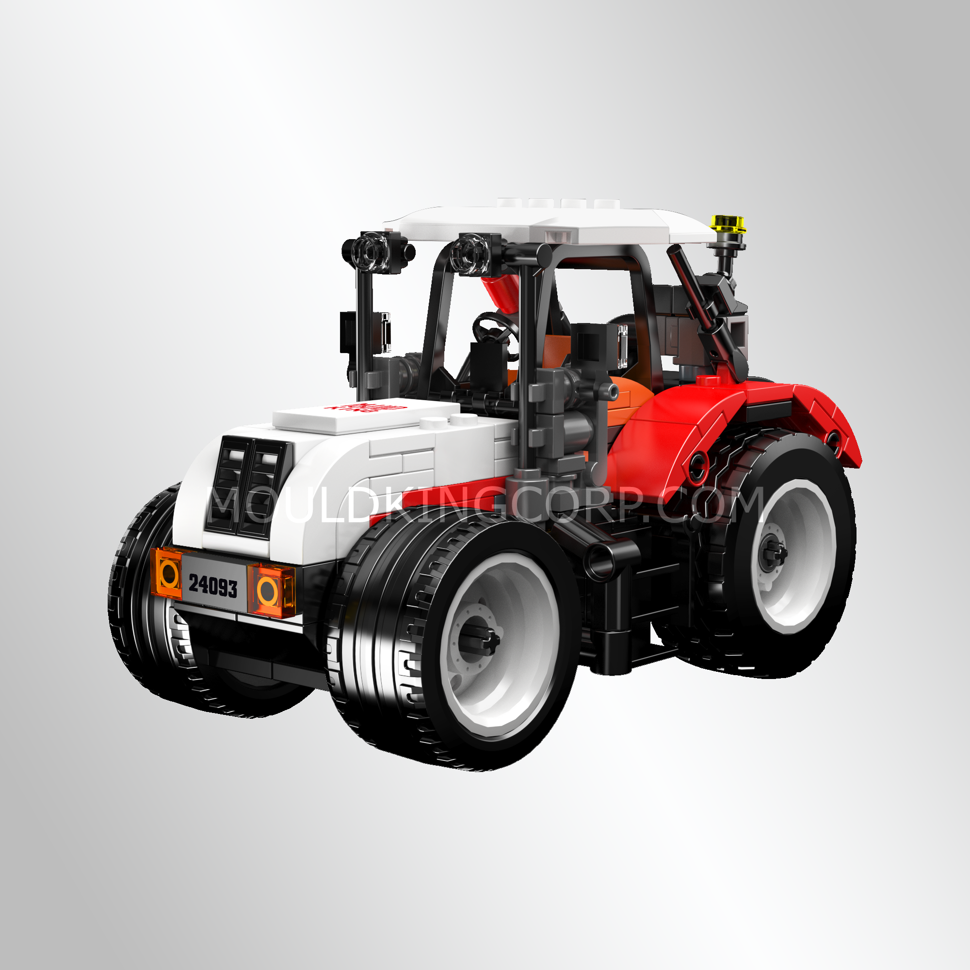 24093 Wheel Loader & Agricultural Trailer Building Set | 504 Pcs - Image 2 of 5 | TheBrickTube