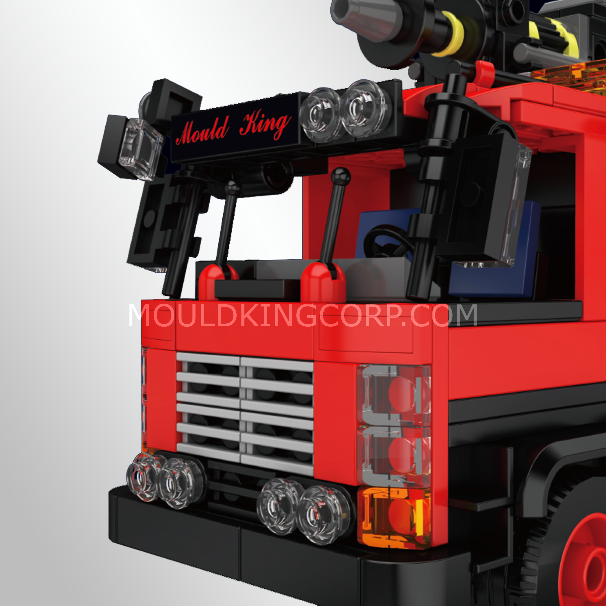 24094 Urban Rescue Fire Truck Building Set | 752 Pcs - Image 3 of 5 | TheBrickTube