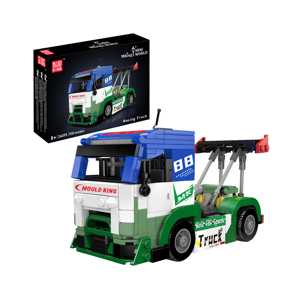 24095 Low-Profile Racing Truck Building Set | 510 Pcs - Main Image | TheBrickTube