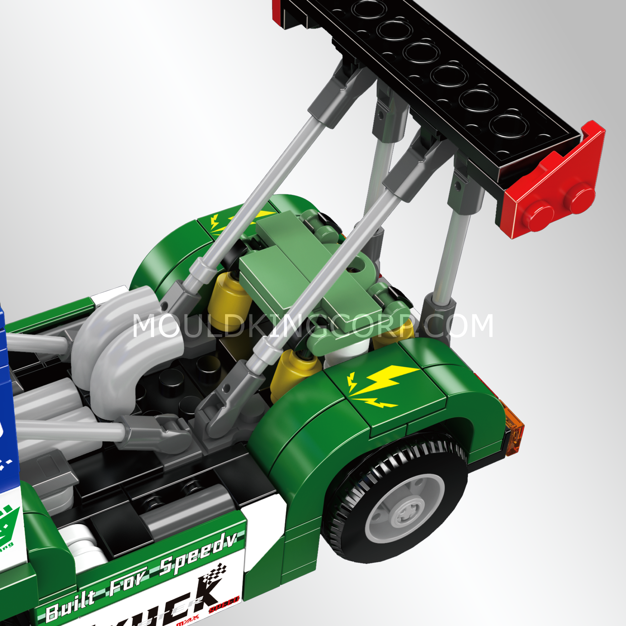 24095 Low-Profile Racing Truck Building Set | 510 Pcs - Image 2 of 4 | TheBrickTube