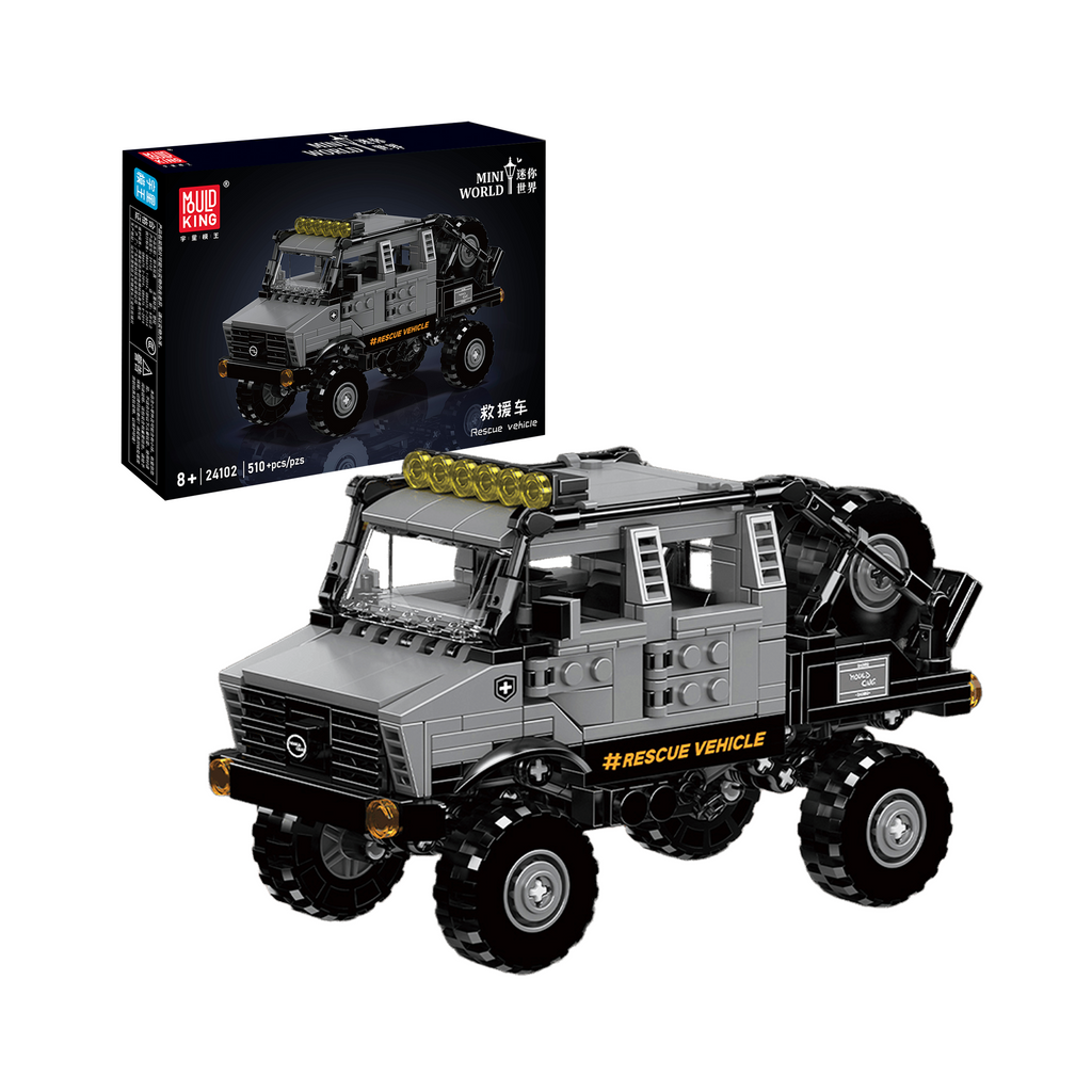 24102 Rescue Vehicle Building Set | 510 Pcs - Main Image | TheBrickTube