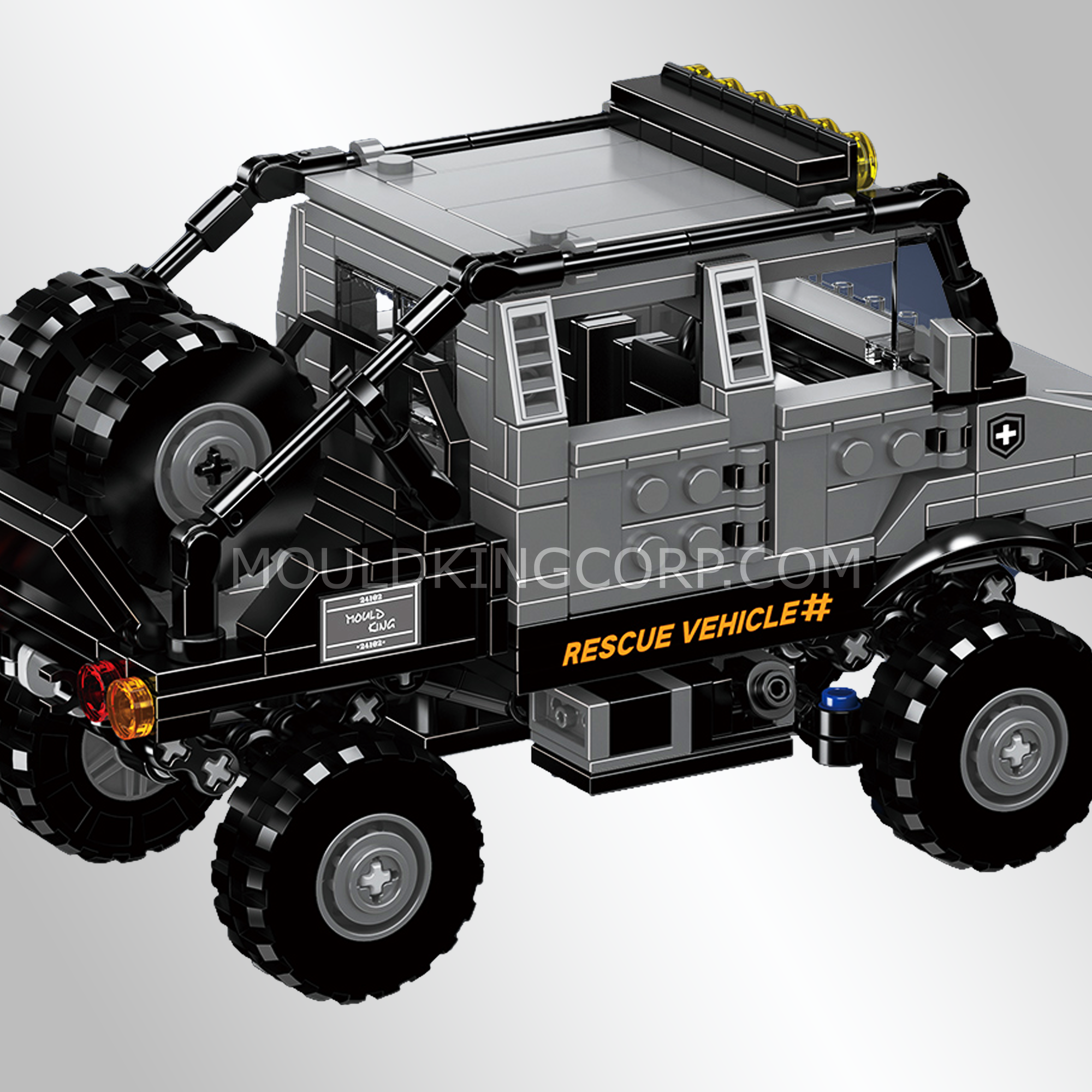 24102 Rescue Vehicle Building Set | 510 Pcs - Image 4 of 5 | TheBrickTube