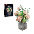 24109 White Rose Flower Bouquet Building Set | 981 Pcs - Main Image | TheBrickTube