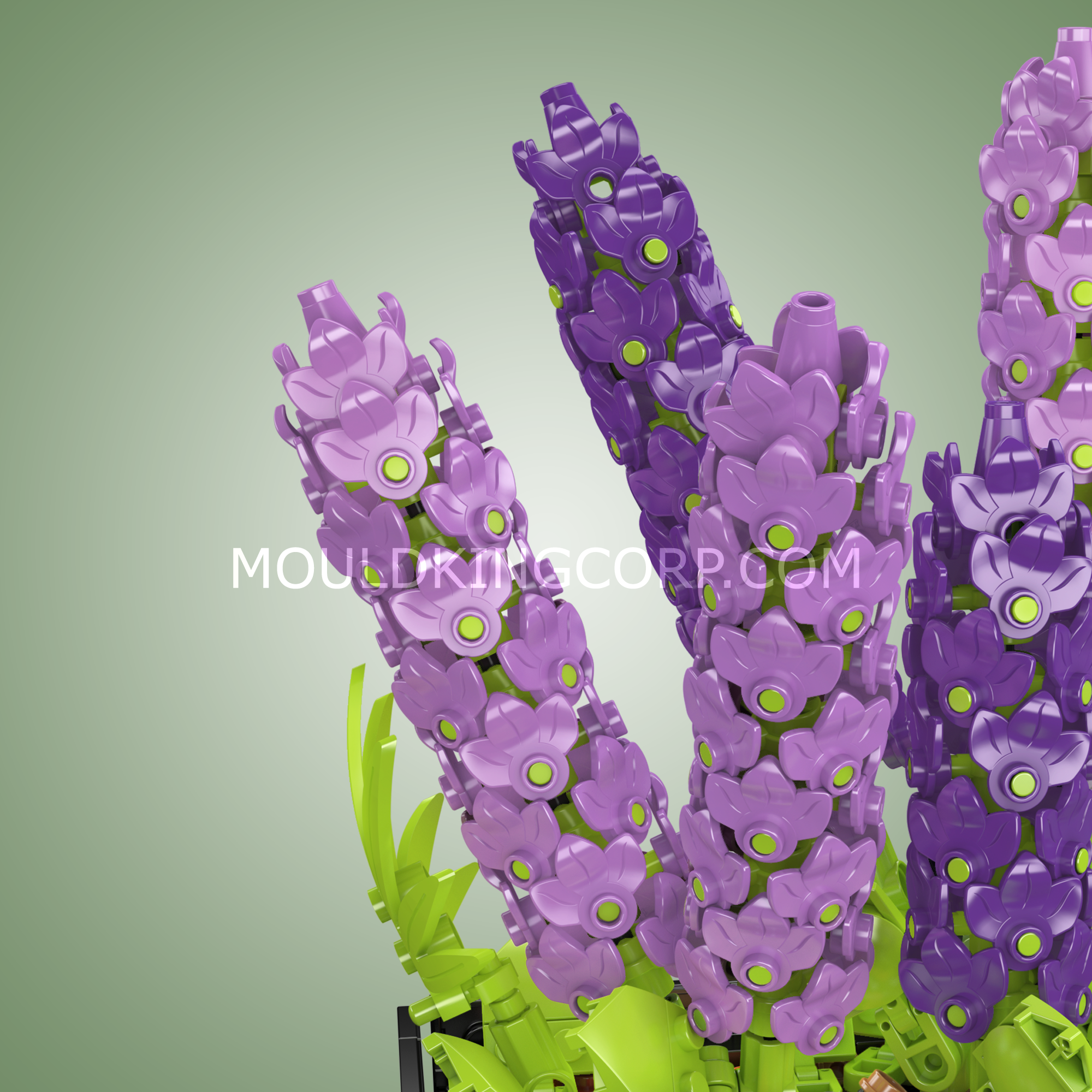 24112 Violet Bonsai Building Set | 744 Pcs - Image 5 of 6 | TheBrickTube