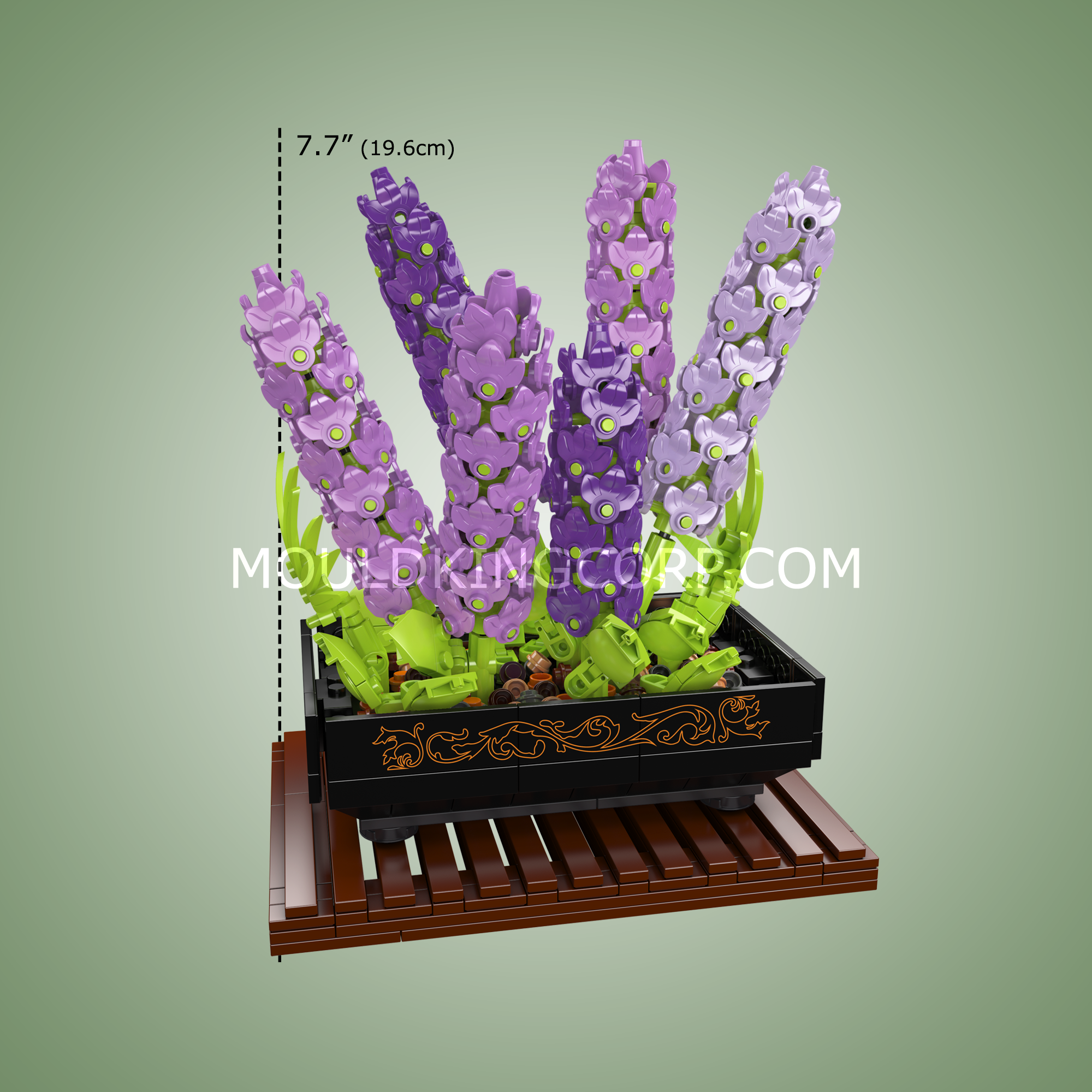 24112 Violet Bonsai Building Set | 744 Pcs - Image 6 of 6 | TheBrickTube