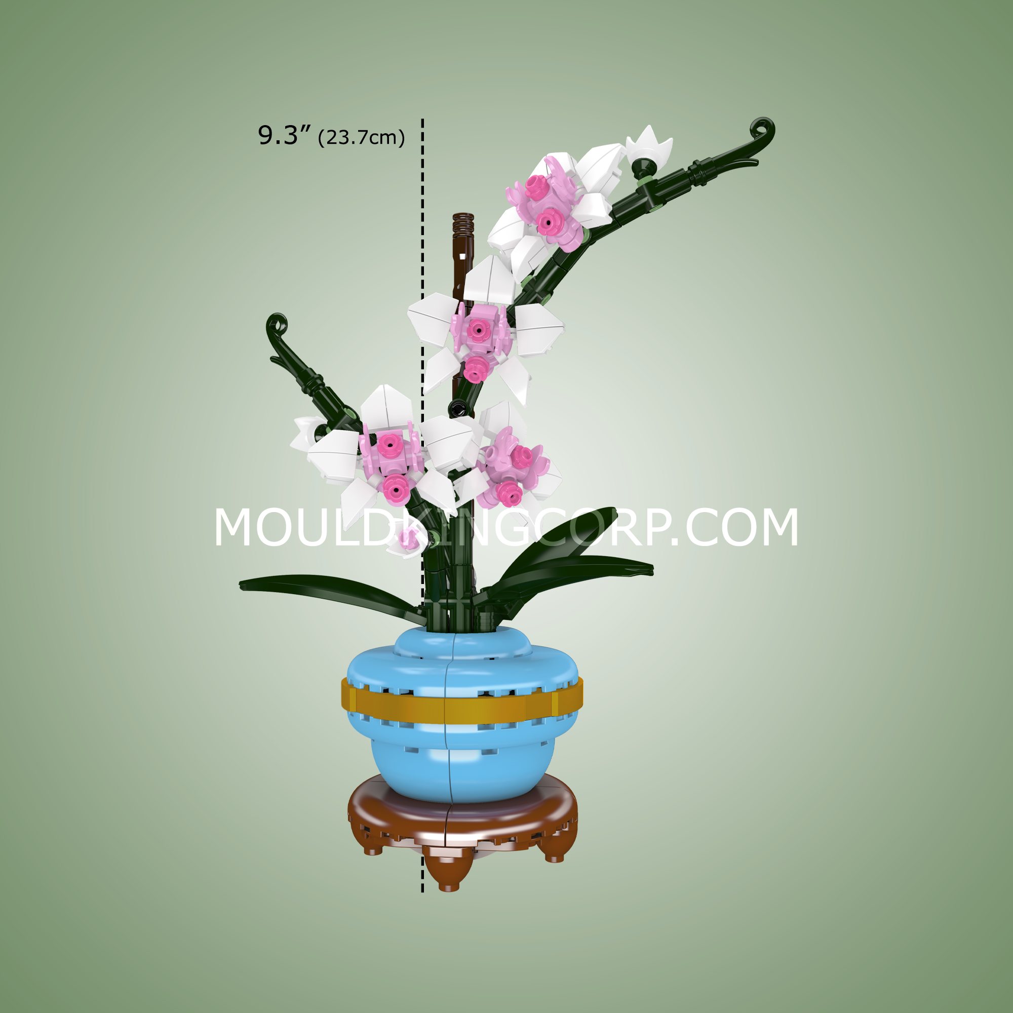 24119 Orchid Botanical Building Set | 386 Pcs - Image 6 of 6 | TheBrickTube