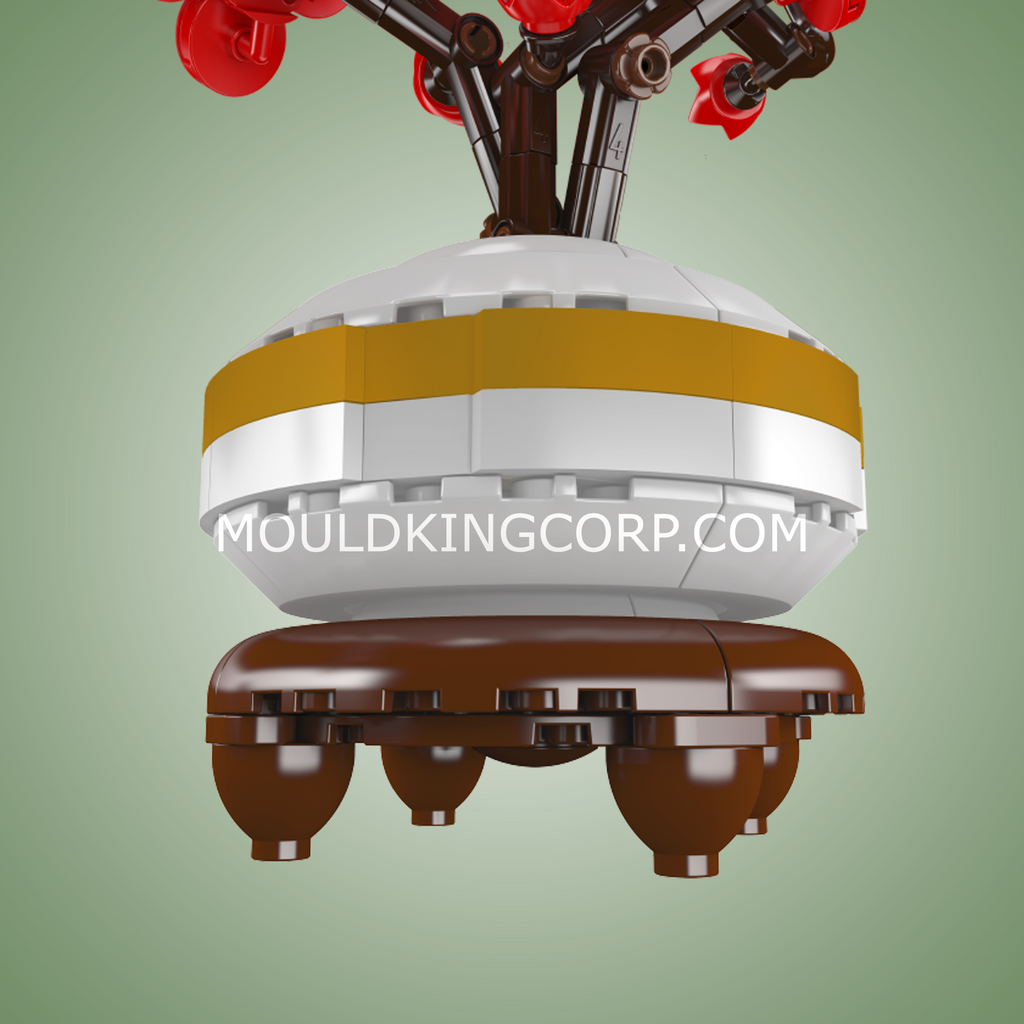 24120 Plum Blossom Botanical Building Set | 393 Pcs - Image 3 of 6 | TheBrickTube