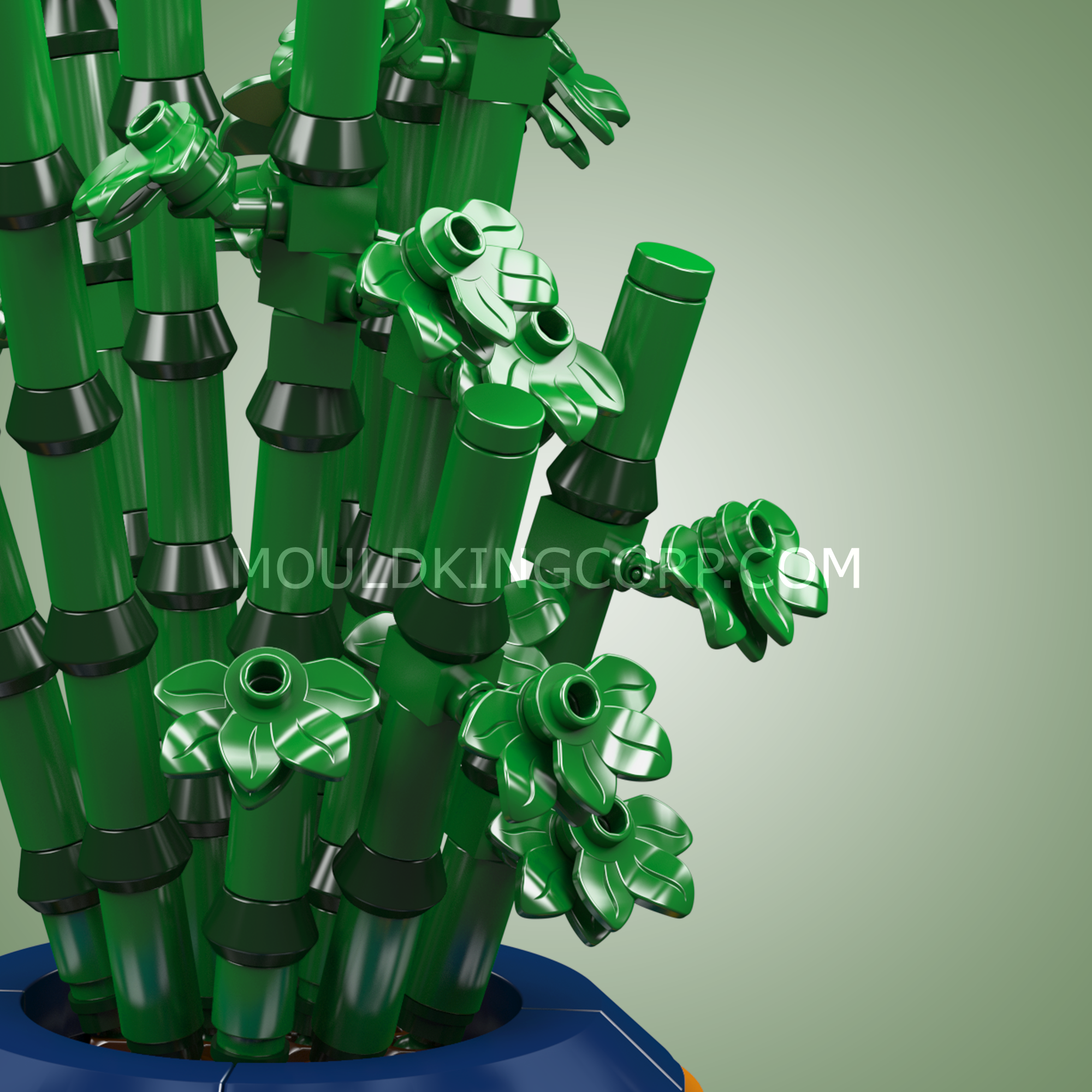 24121 Bamboo Bonsai Building Set | 375 Pcs - Image 4 of 6 | TheBrickTube