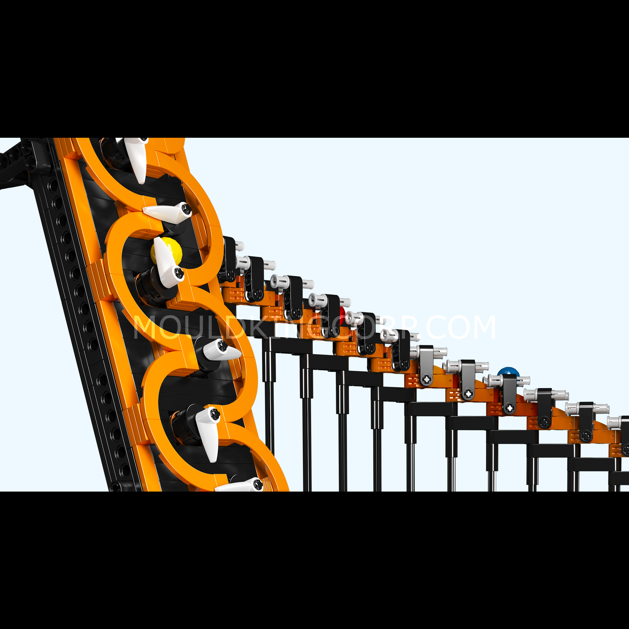 26008 GBC Harp Track Building Set | 1,547 Pcs - Image 3 of 6 | TheBrickTube