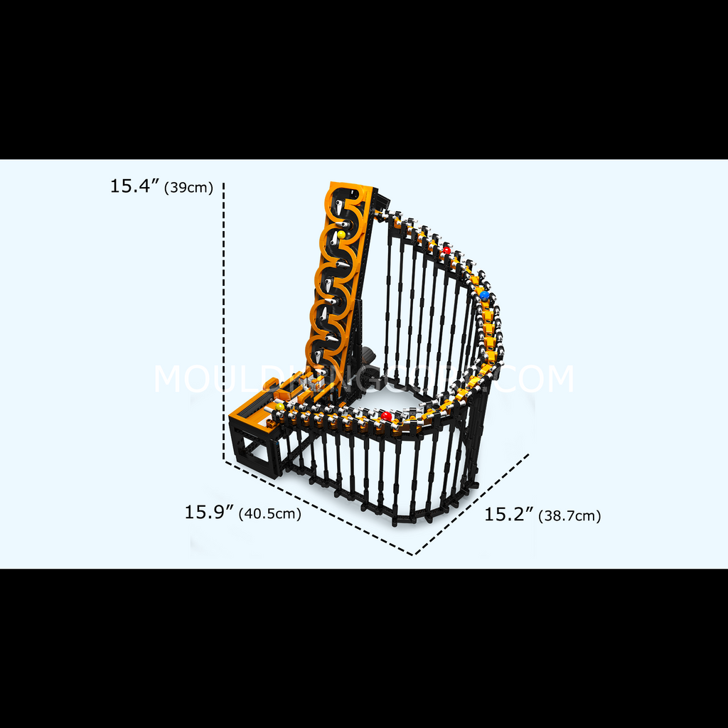 26008 GBC Harp Track Building Set | 1,547 Pcs - Image 6 of 6 | TheBrickTube