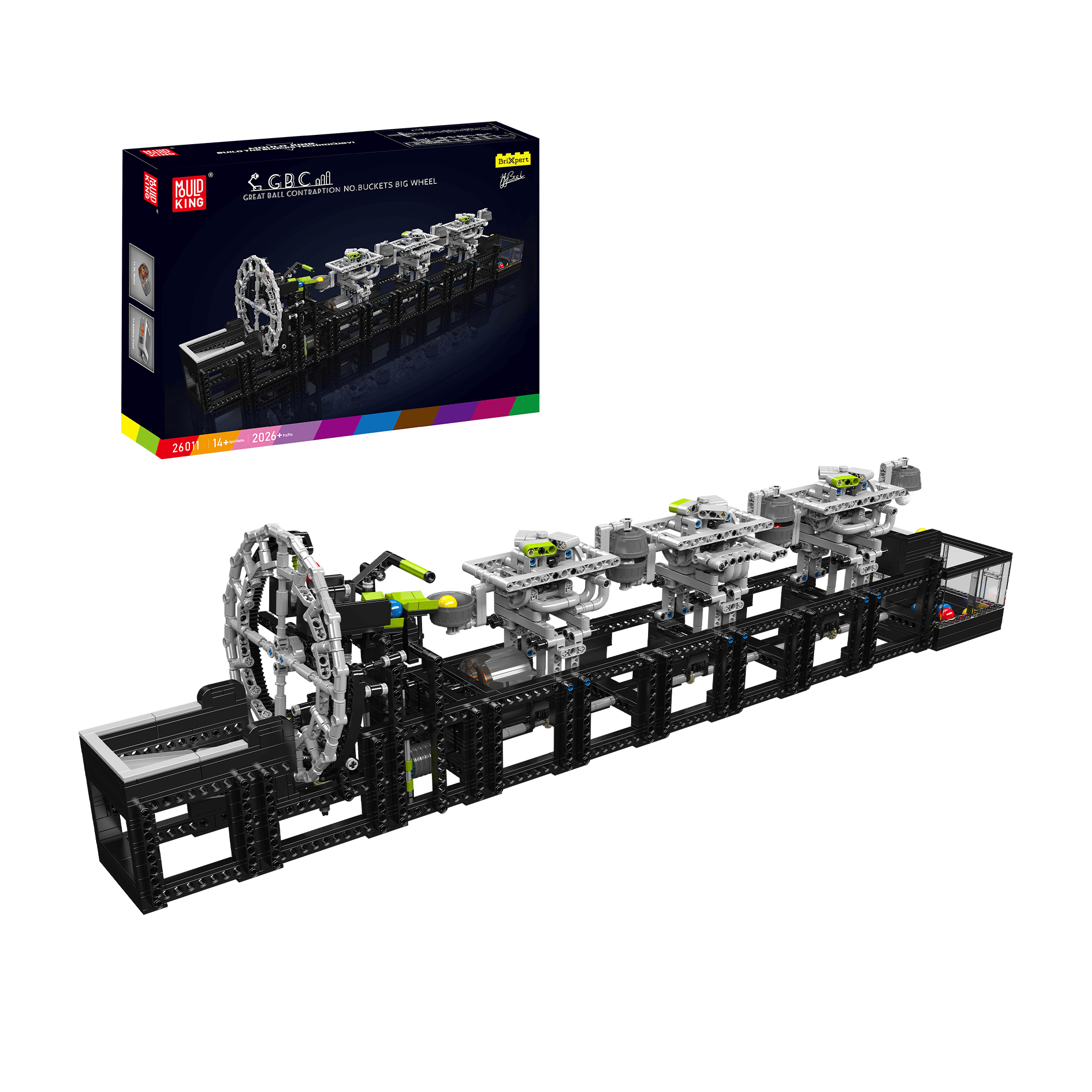 26011 GBC Rimo Buckets Building Set | 2,026 PCS - Main Image | TheBrickTube