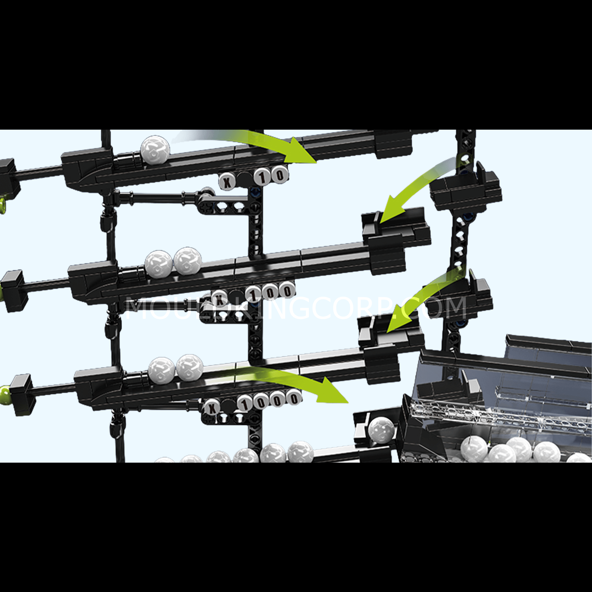 26012 GBC Logarithmic Ball Calculator Building Set | 2,066 PCS - Image 3 of 6 | TheBrickTube