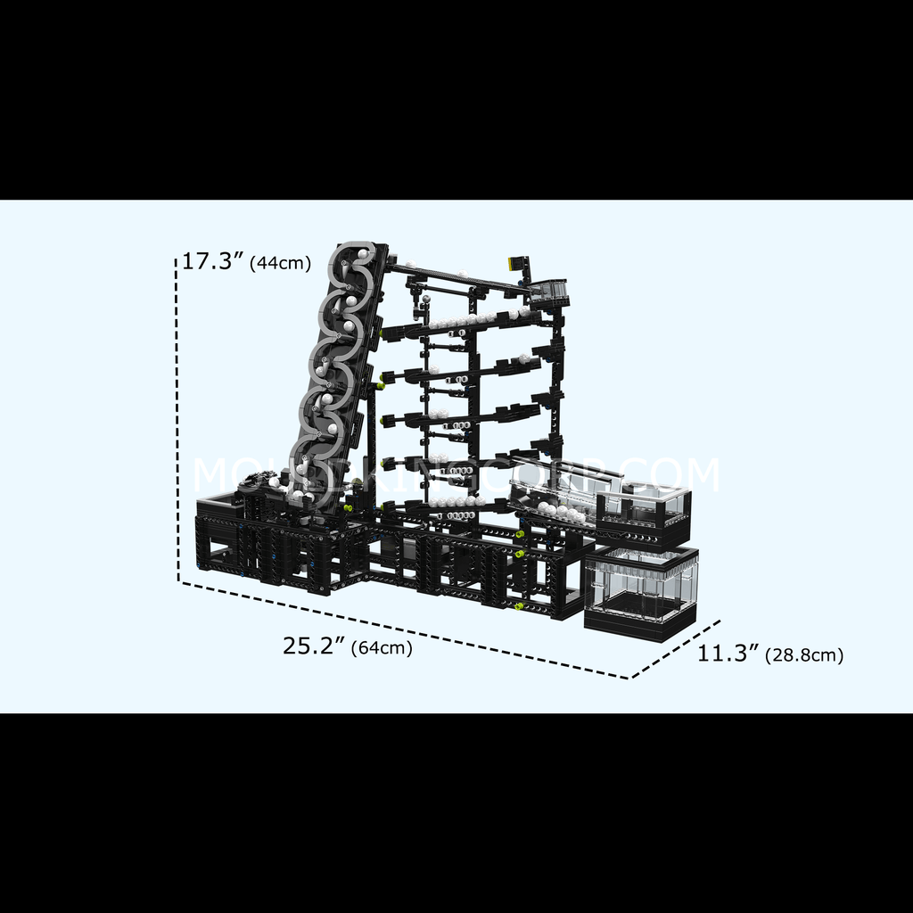 26012 GBC Logarithmic Ball Calculator Building Set | 2,066 PCS - Image 6 of 6 | TheBrickTube
