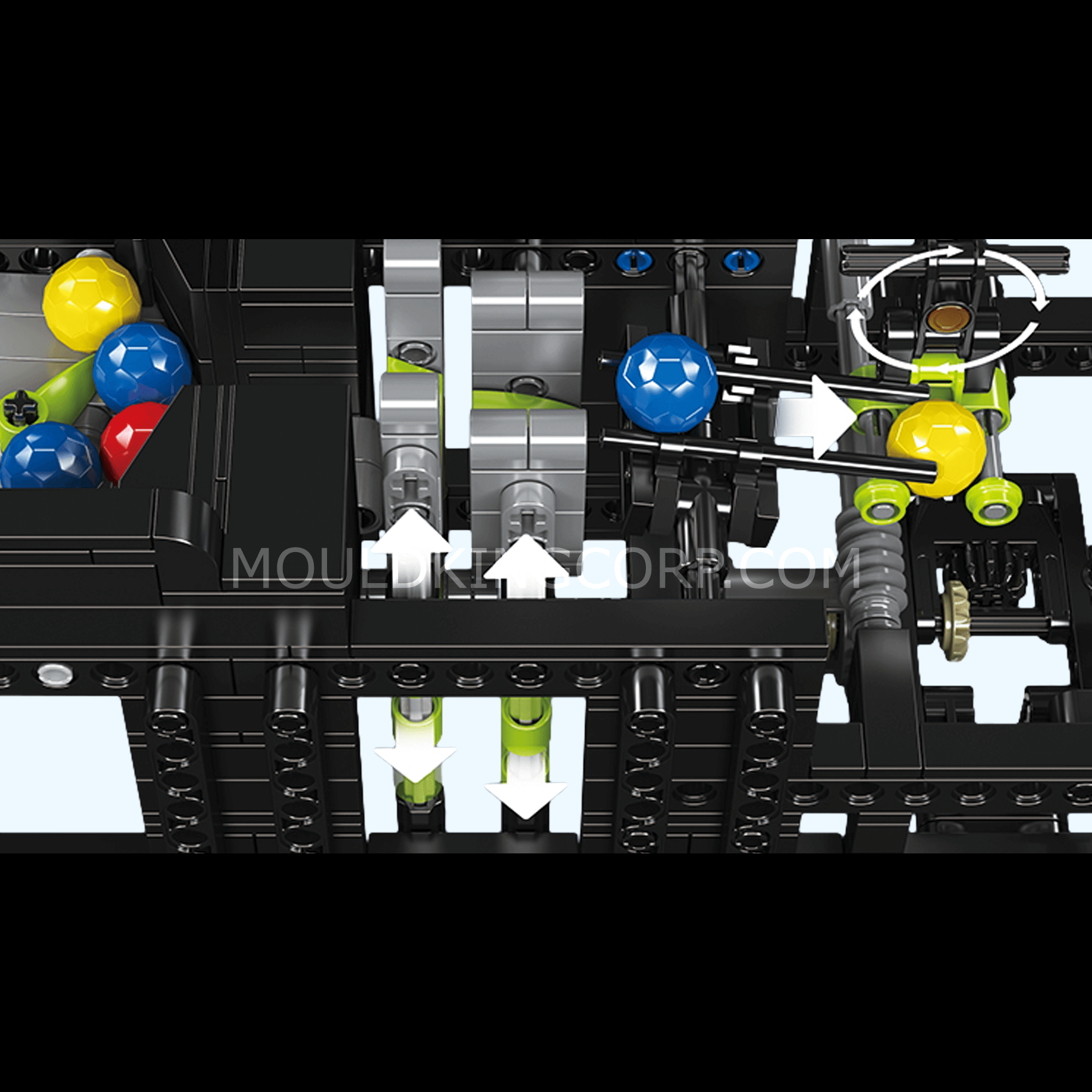 26015 GBC Planetray Lift Building Set | 1,009 Pcs - Image 3 of 6 | TheBrickTube