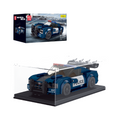 27002 The Barricade Police Mini Sports Car Building Set | 356 PCS - Main Image | TheBrickTube