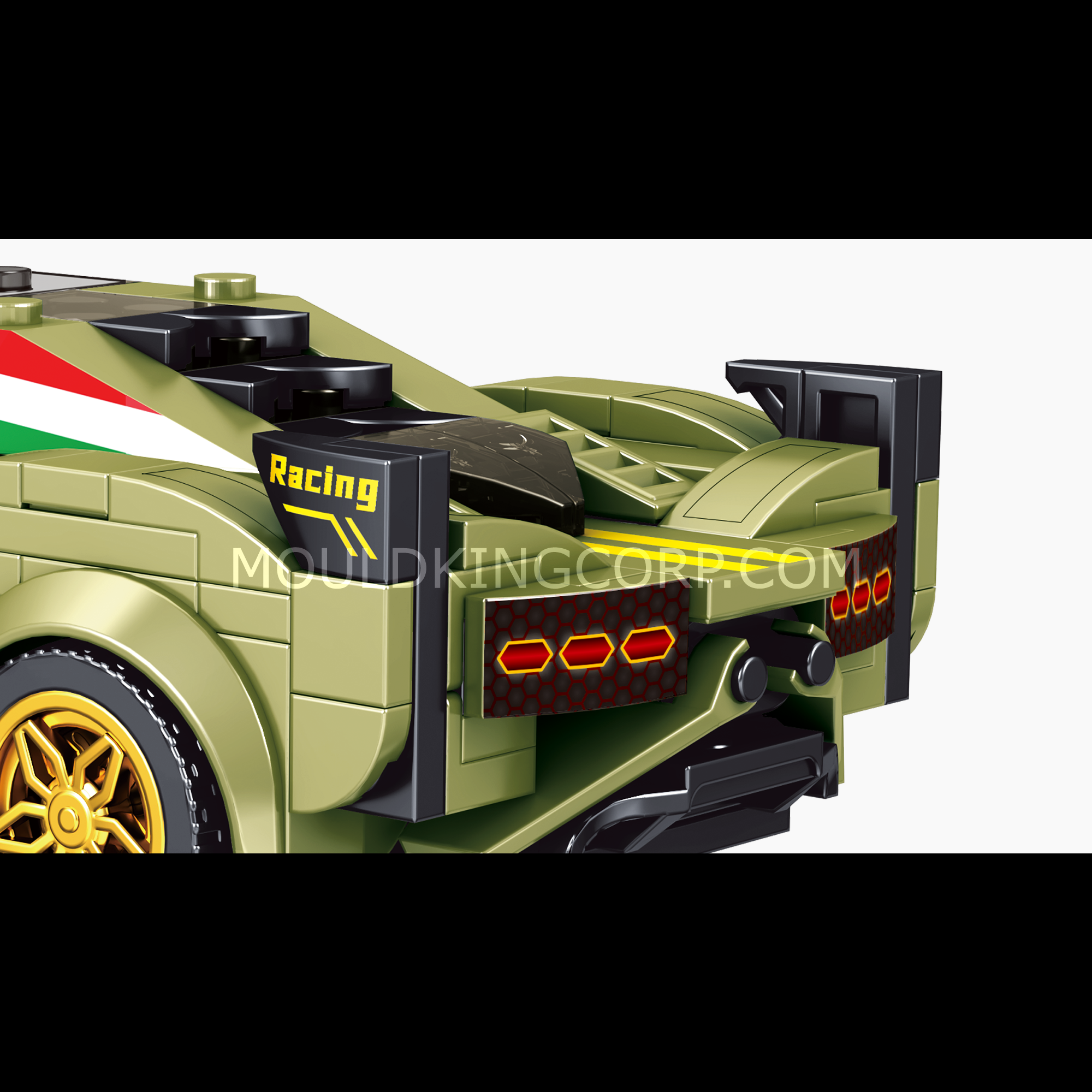 27003 Italian Bull Sian Sports Car Model Buidling Set | 333 PCS - Image 5 of 6 | TheBrickTube