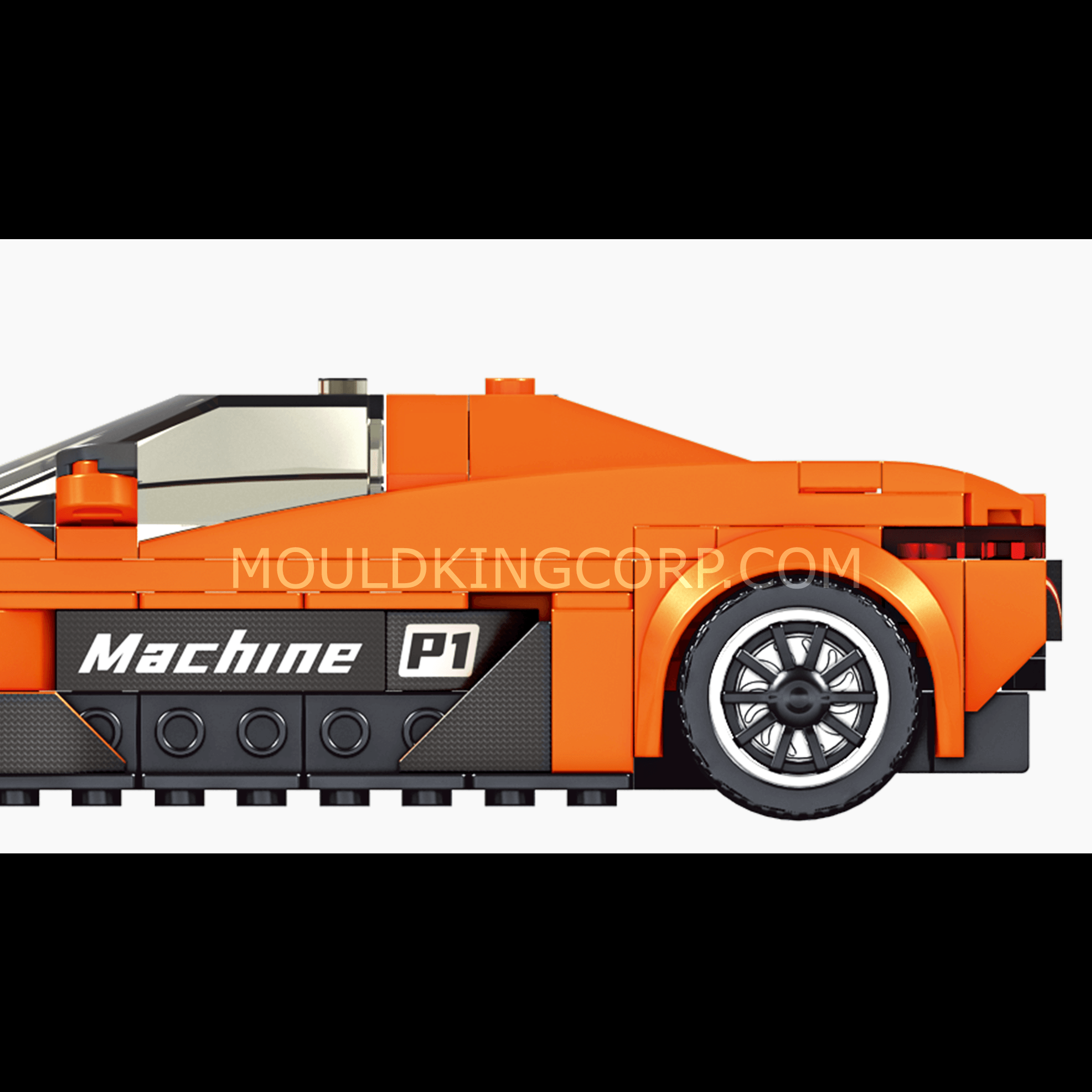 27004 The Mini P1 Sports Car Building Set | 306 PCS - Image 4 of 6 | TheBrickTube