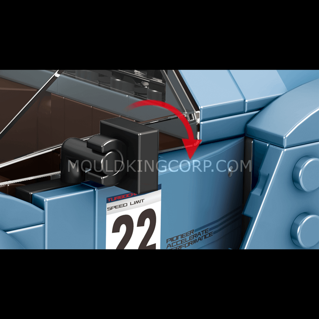 27005 The 918 RSR Mini Sports Car Building Set | 330 PCS - Image 5 of 6 | TheBrickTube