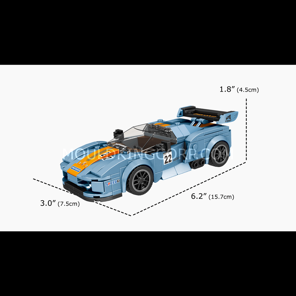 27005 The 918 RSR Mini Sports Car Building Set | 330 PCS - Image 6 of 6 | TheBrickTube