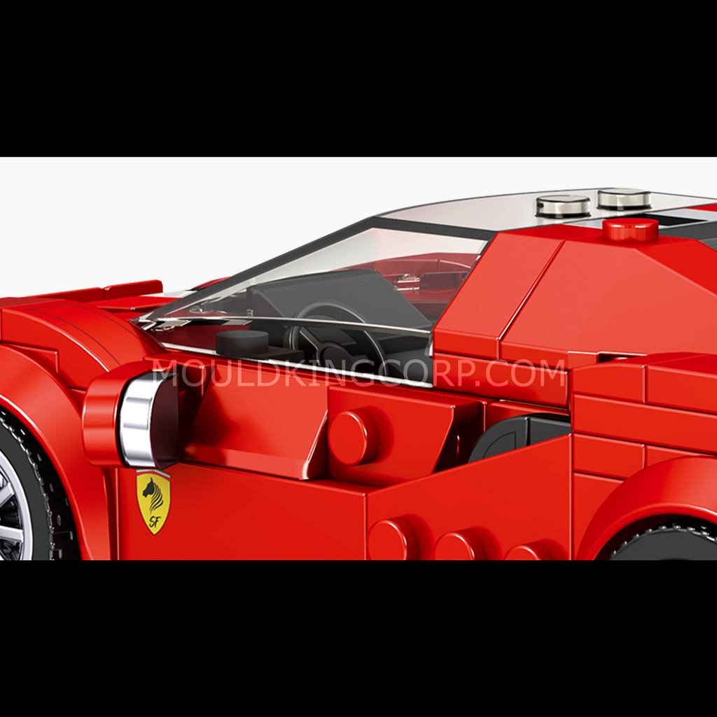 27006 The 488 GTB Mini Sports Car Building Set | 329 PCS - Image 2 of 6 | TheBrickTube