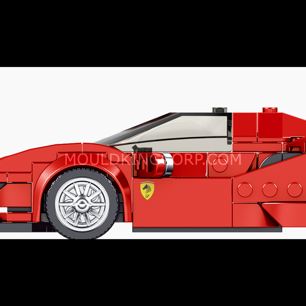 27006 The 488 GTB Mini Sports Car Building Set | 329 PCS - Image 3 of 6 | TheBrickTube