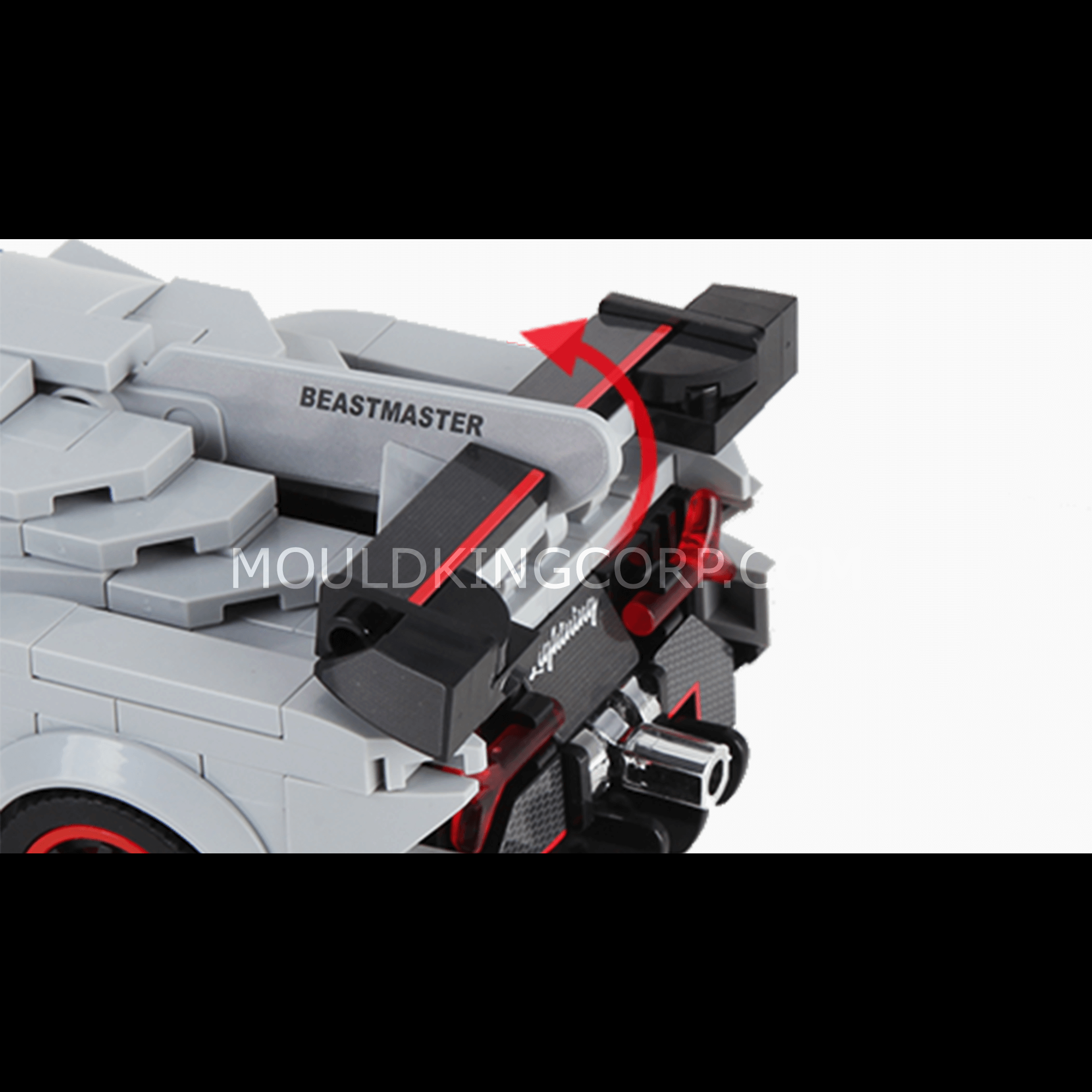 27007 The Veneno Mini Sports Car Building Set | 398 PCS - Image 2 of 6 | TheBrickTube