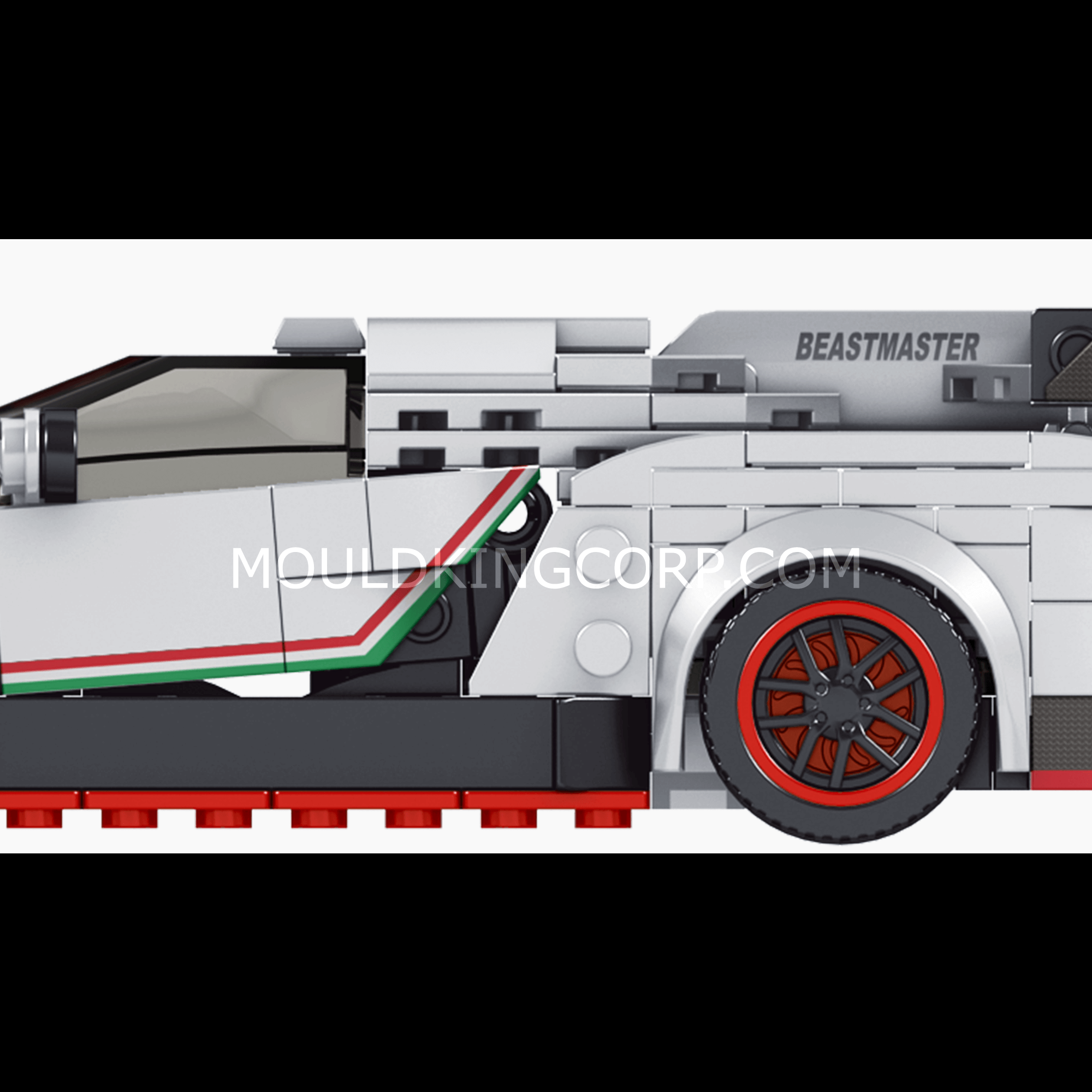 27007 The Veneno Mini Sports Car Building Set | 398 PCS - Image 4 of 6 | TheBrickTube