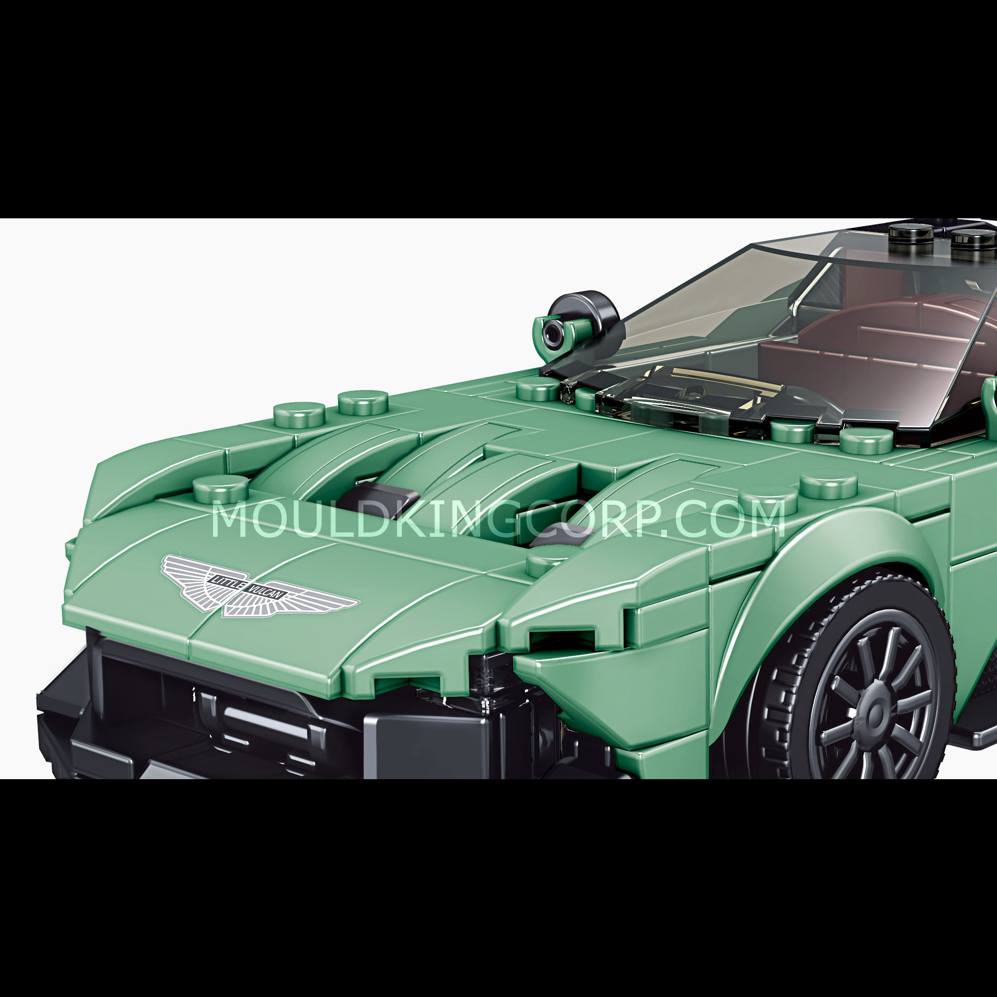 27009 Vulcan Supercar Model Building Set | 369 PCS - Image 4 of 6 | TheBrickTube