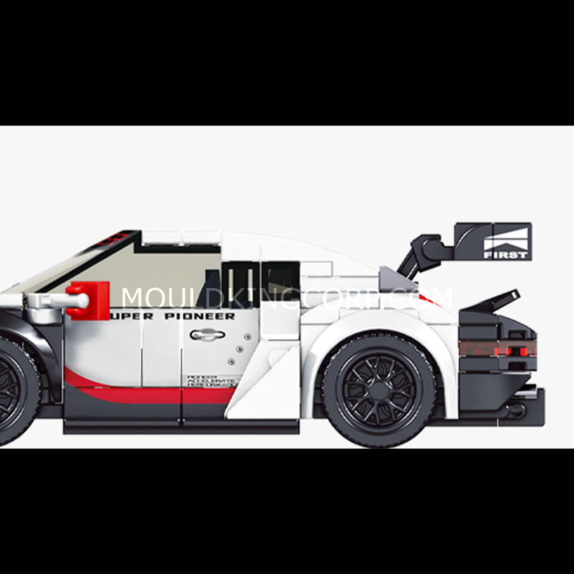 27010 Pr 911 Sports Car Model Building Set | 349 PCS - Image 3 of 6 | TheBrickTube