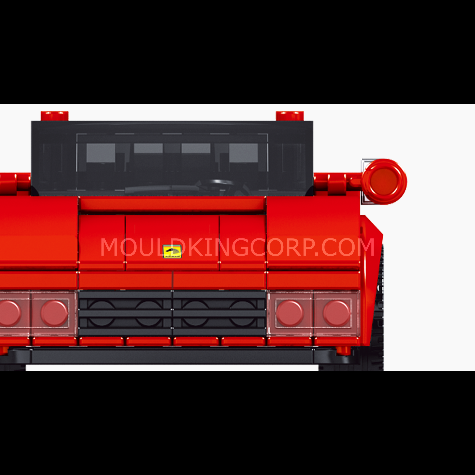 27012S Testarossa Supercar Building Kit | 350 Pcs | Building Blocks Set - Image 5 of 6 | TheBrickTube