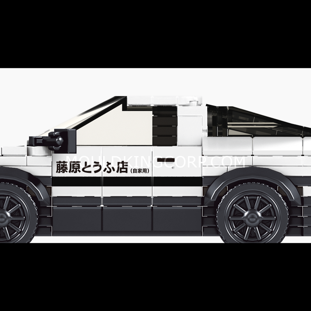 27013S The AE86 Mini Sports Car Building Set | 427 Pcs - Image 3 of 6 | TheBrickTube