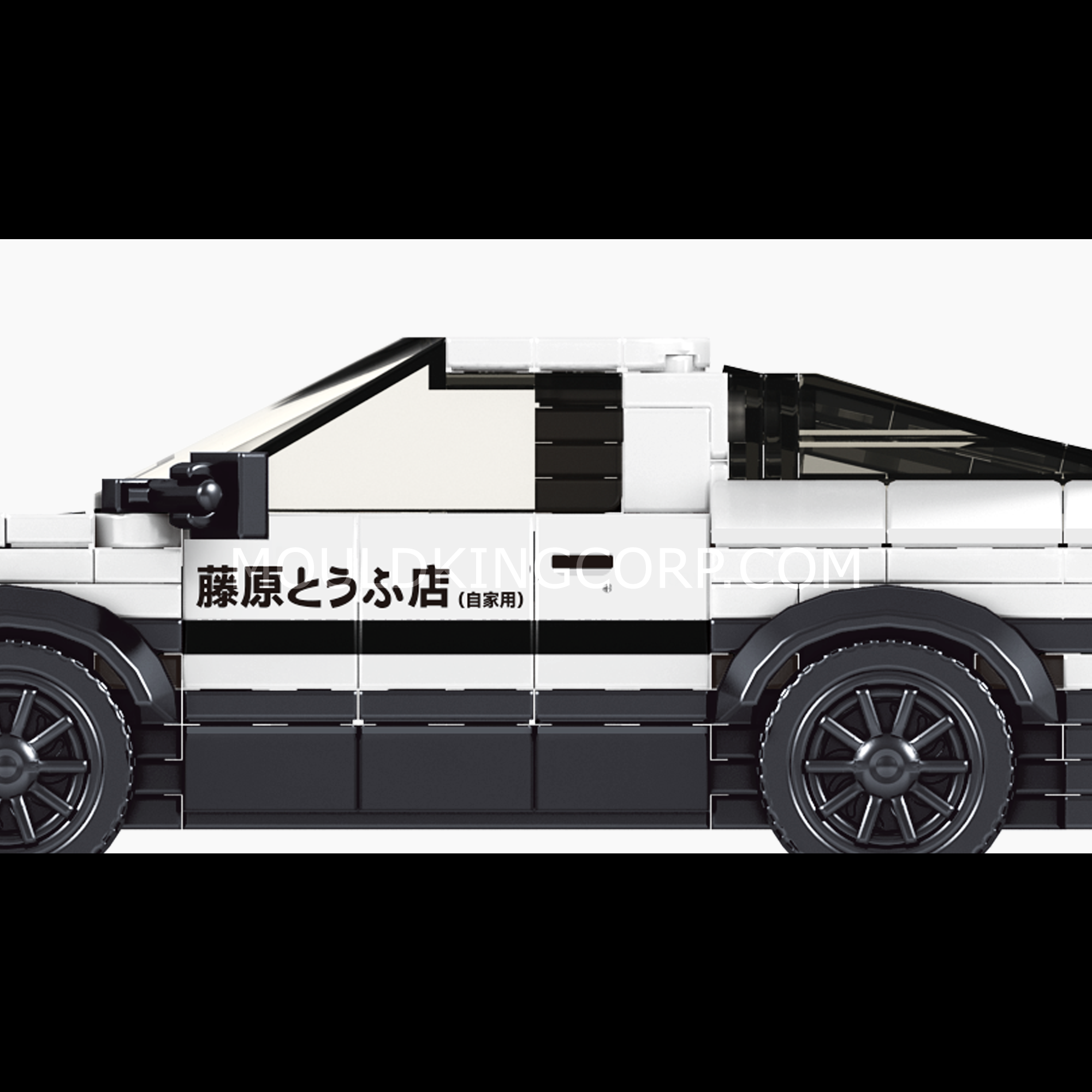 27013S The AE86 Mini Sports Car Building Set | 427 Pcs - Image 3 of 6 | TheBrickTube