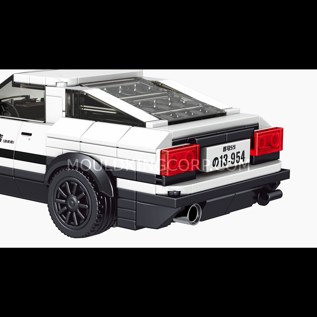 27013S The AE86 Mini Sports Car Building Set | 427 Pcs - Image 5 of 6 | TheBrickTube