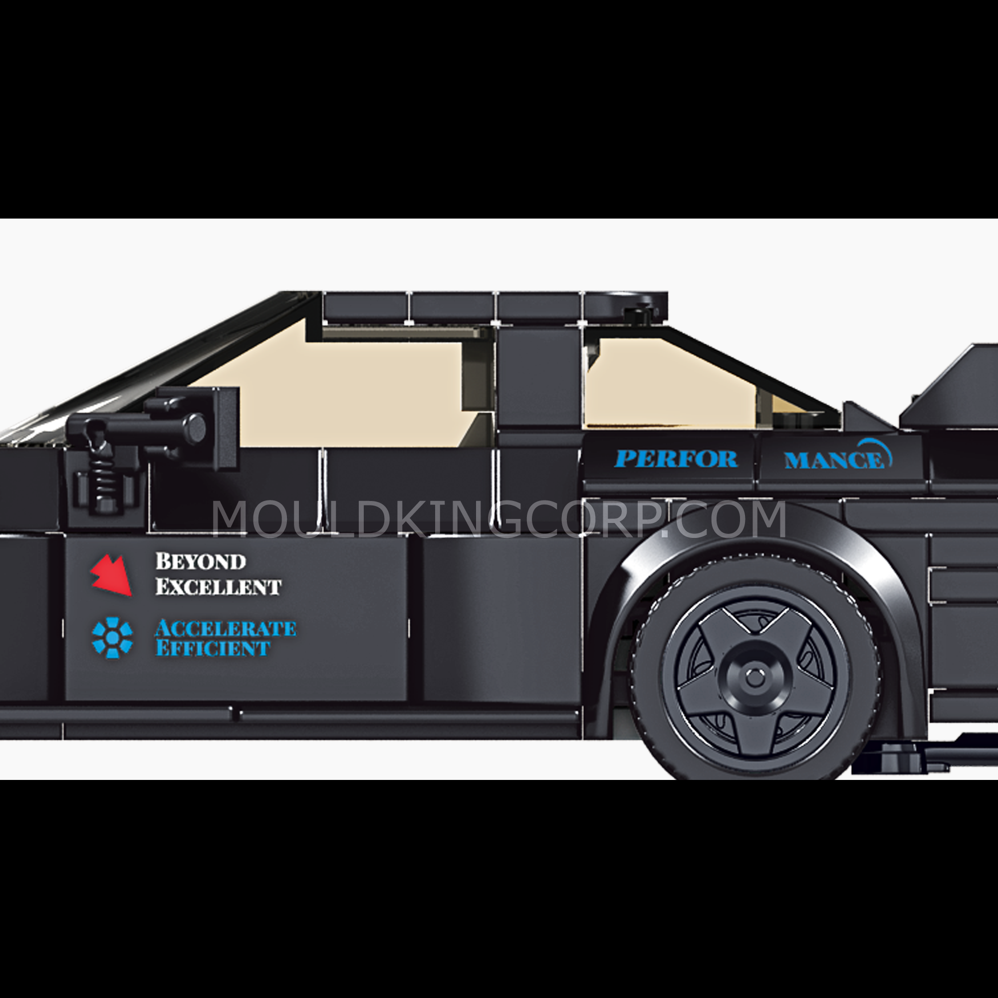 27014S The GTR R32 Mini Sports Car Building Set | 389 Pcs - Image 3 of 6 | TheBrickTube