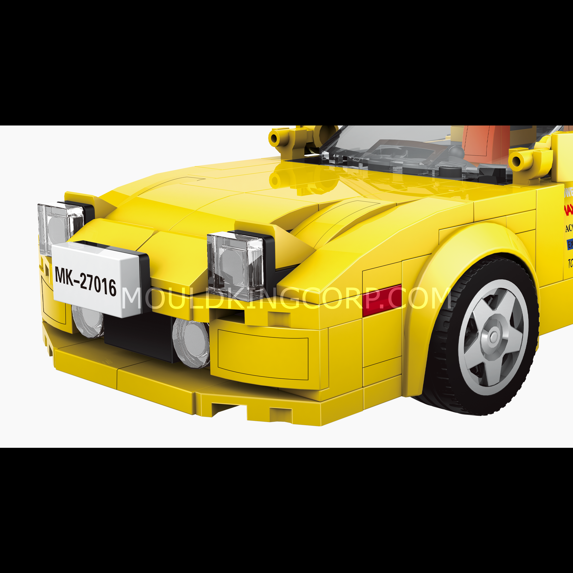 27016 RX7 FD35 Car Model Building Set | 329 PCS - Image 4 of 6 | TheBrickTube