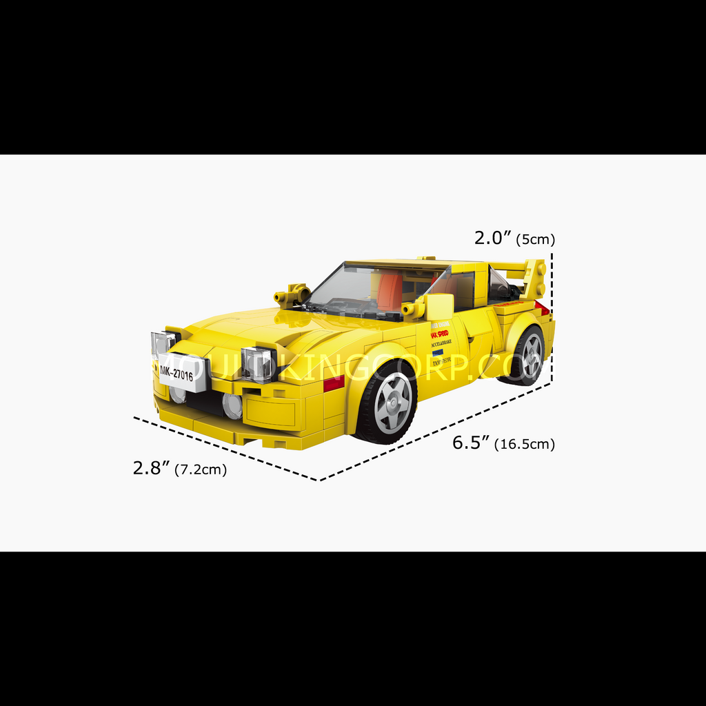 27016 RX7 FD35 Car Model Building Set | 329 PCS - Image 6 of 6 | TheBrickTube