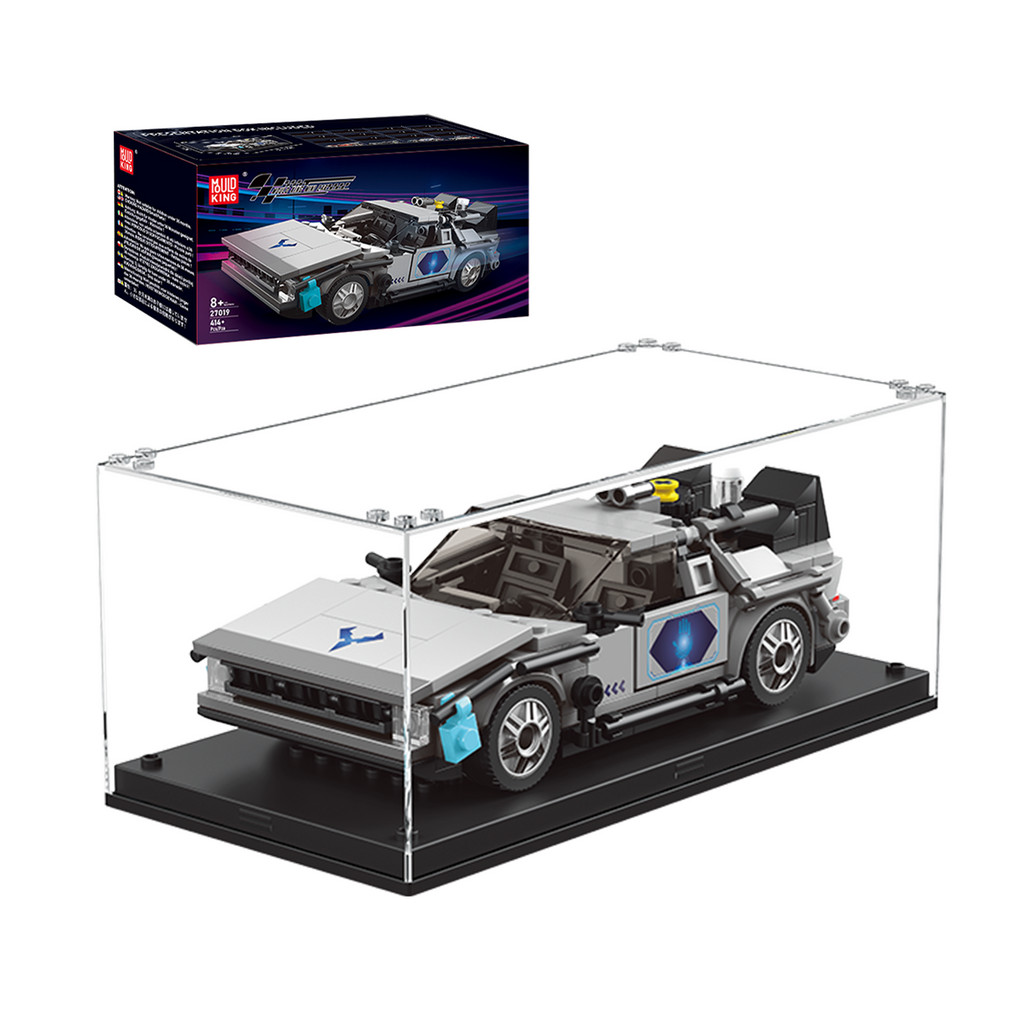 27019 DeLorean Time Machine Model Car to Build | 392 PCS | Building Blocks Set - Main Image | TheBrickTube