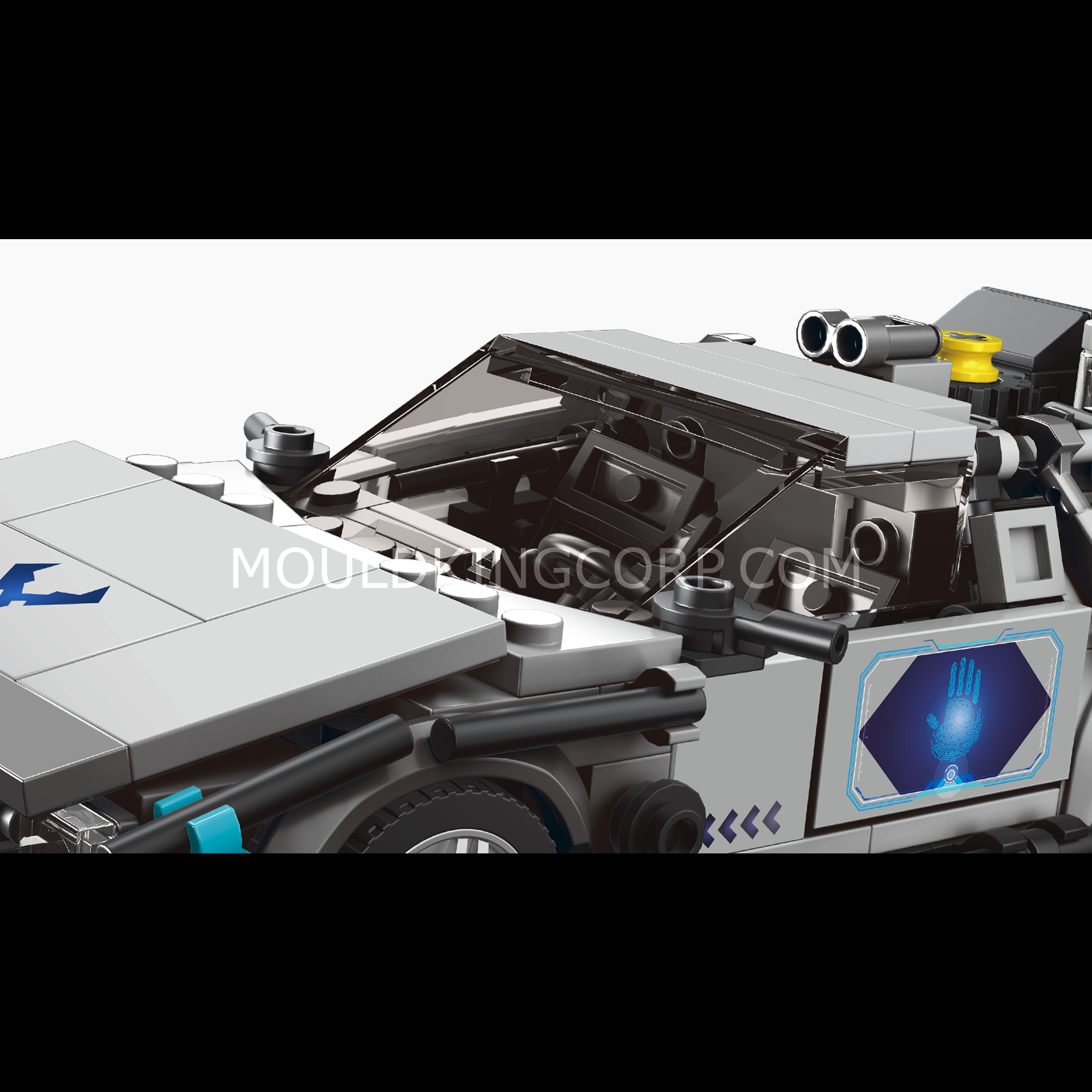 27019 DeLorean Time Machine Model Car to Build | 392 PCS | Building Blocks Set - Image 3 of 6 | TheBrickTube